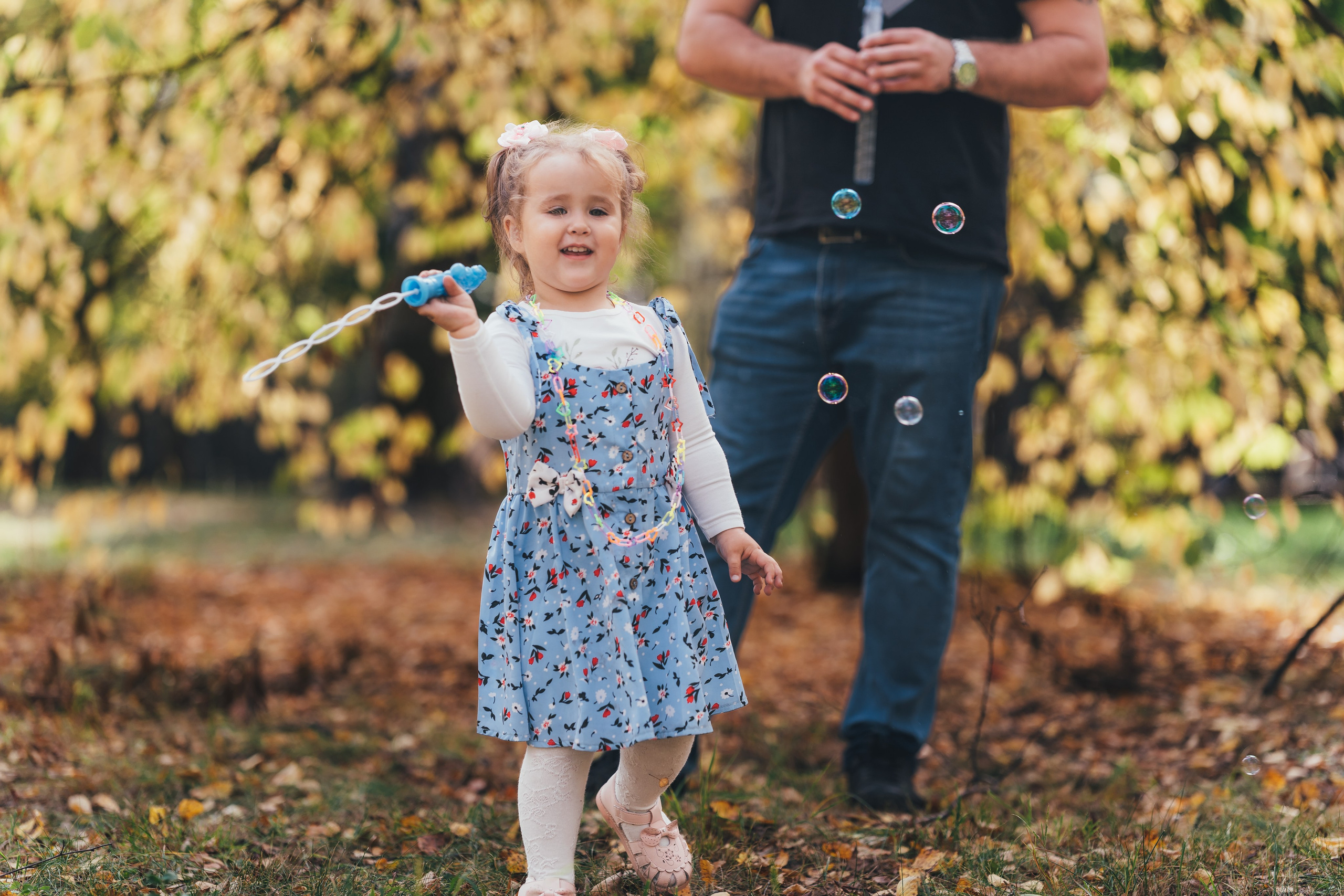 Денис с дочкой, Балашиха, парк Пехорка. Наталья Дукалова фотограф Щелково Королев Пушкино Москва Балашиха