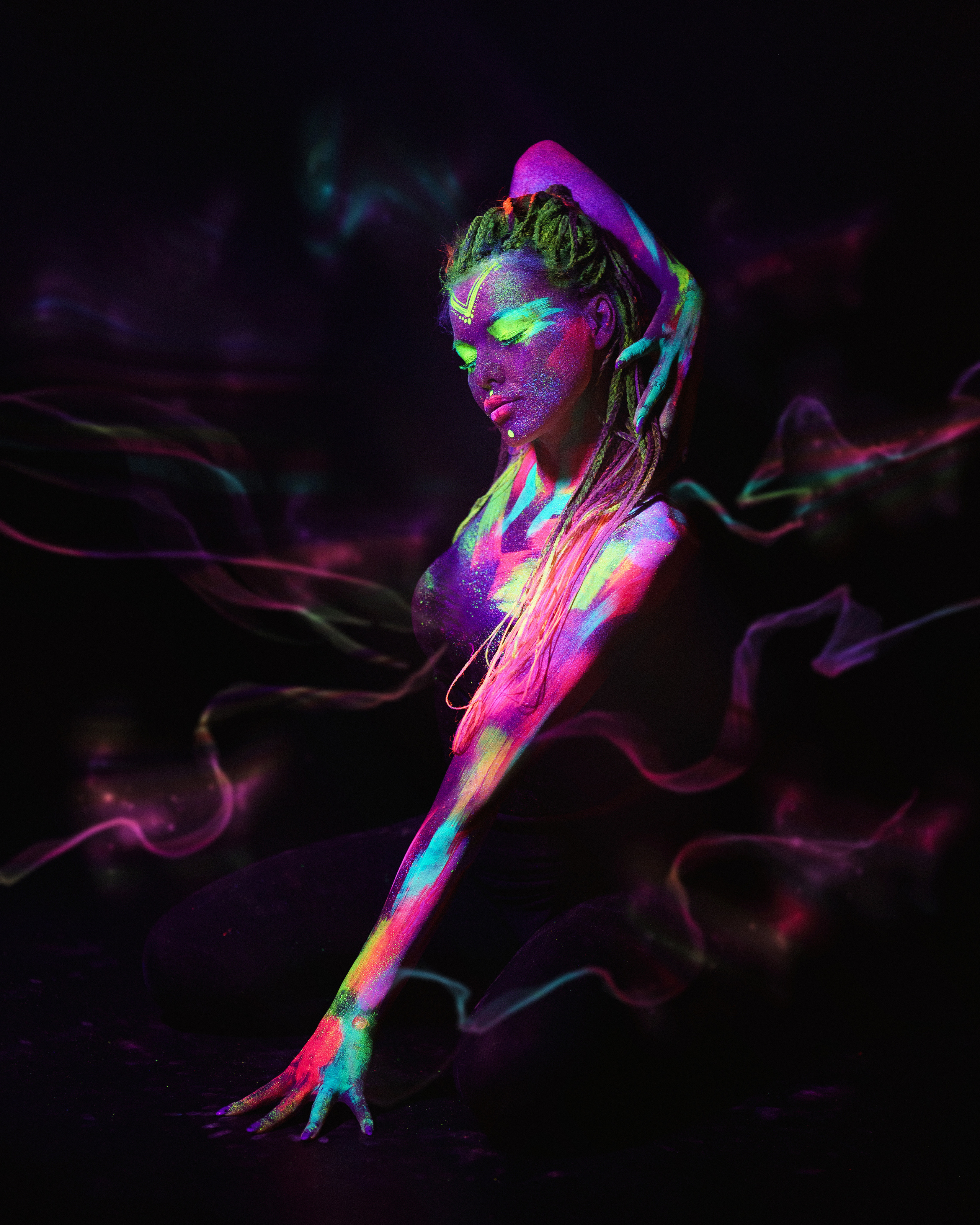 Фотопроект "Ультрафиолет" от фотографа Ильи Матвеева