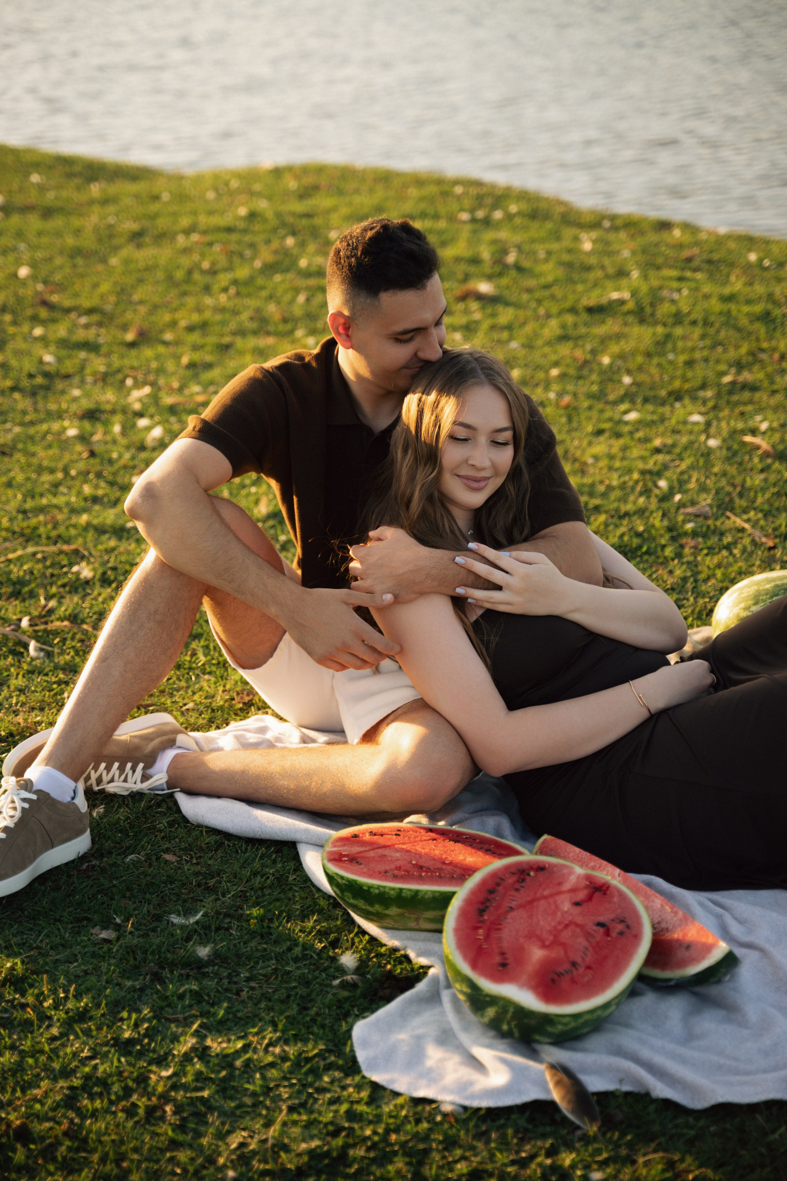 Август. Арбузы. Любовь. Свадебный и портретный фотограф в Брянске и Москве Алина Химушкина