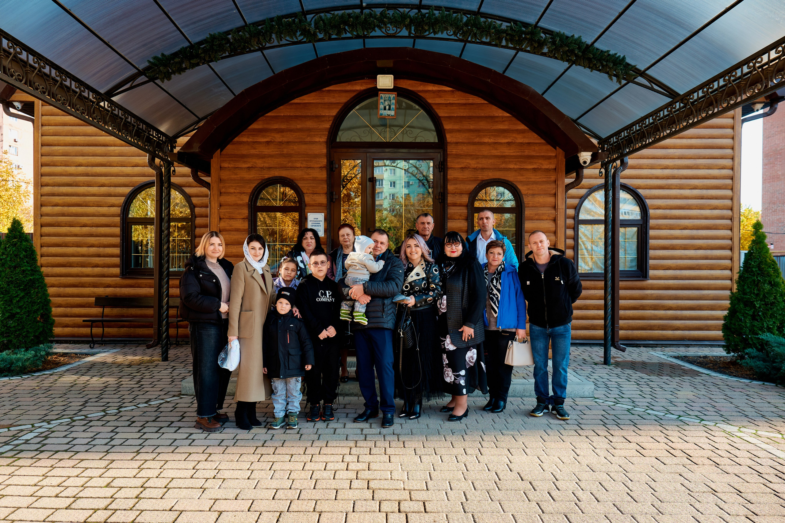 Крестины. Храм св. Серафима Саровского. Фотограф Таганрог Анна Трайжон