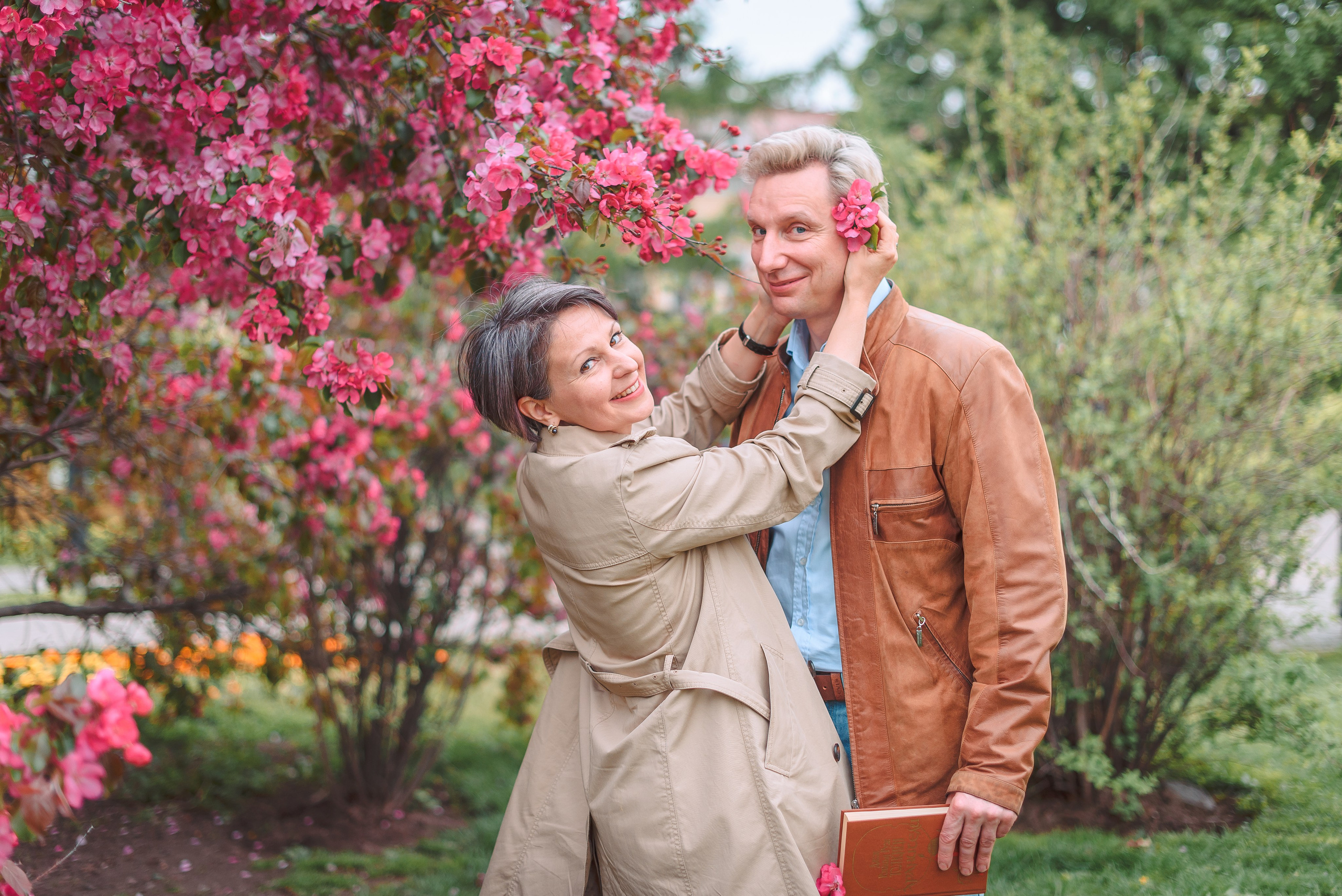 Весенняя прогулка Виктора и Наталии. Свадебный и семейный фотограф в Москве Юлия Винник