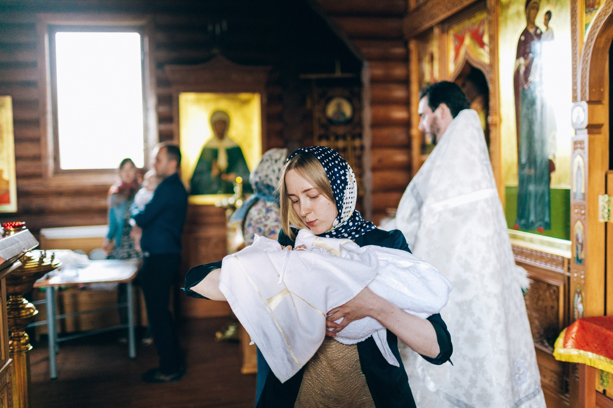 Крещение. Дмитрий и Юлия. Свадебный фотограф в Москве — Павел Воронцов