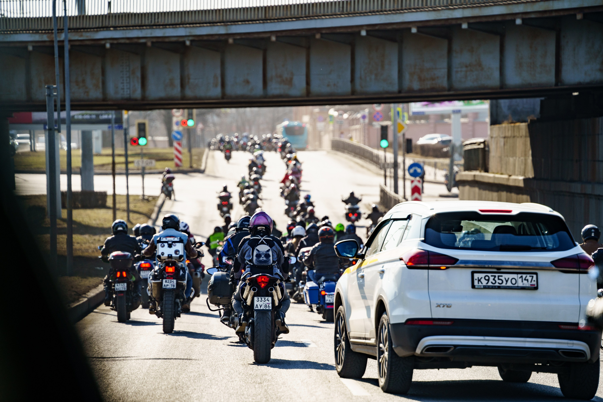 Прохват мотоклуба Norman Riders ч.1. Концертный и репортажный фотограф в Санкт-Петербурге Слава Пахомов