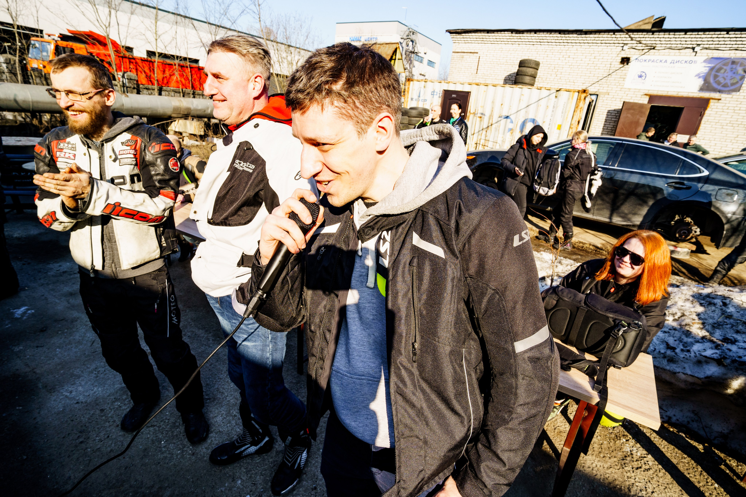 Прохват мотоклуба Norman Riders ч.2. Концертный и репортажный фотограф в Санкт-Петербурге Слава Пахомов