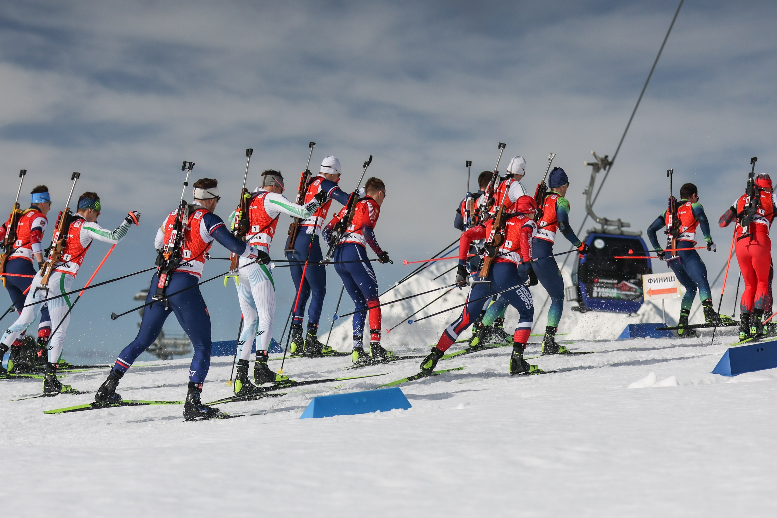 Биатлон Эстафета