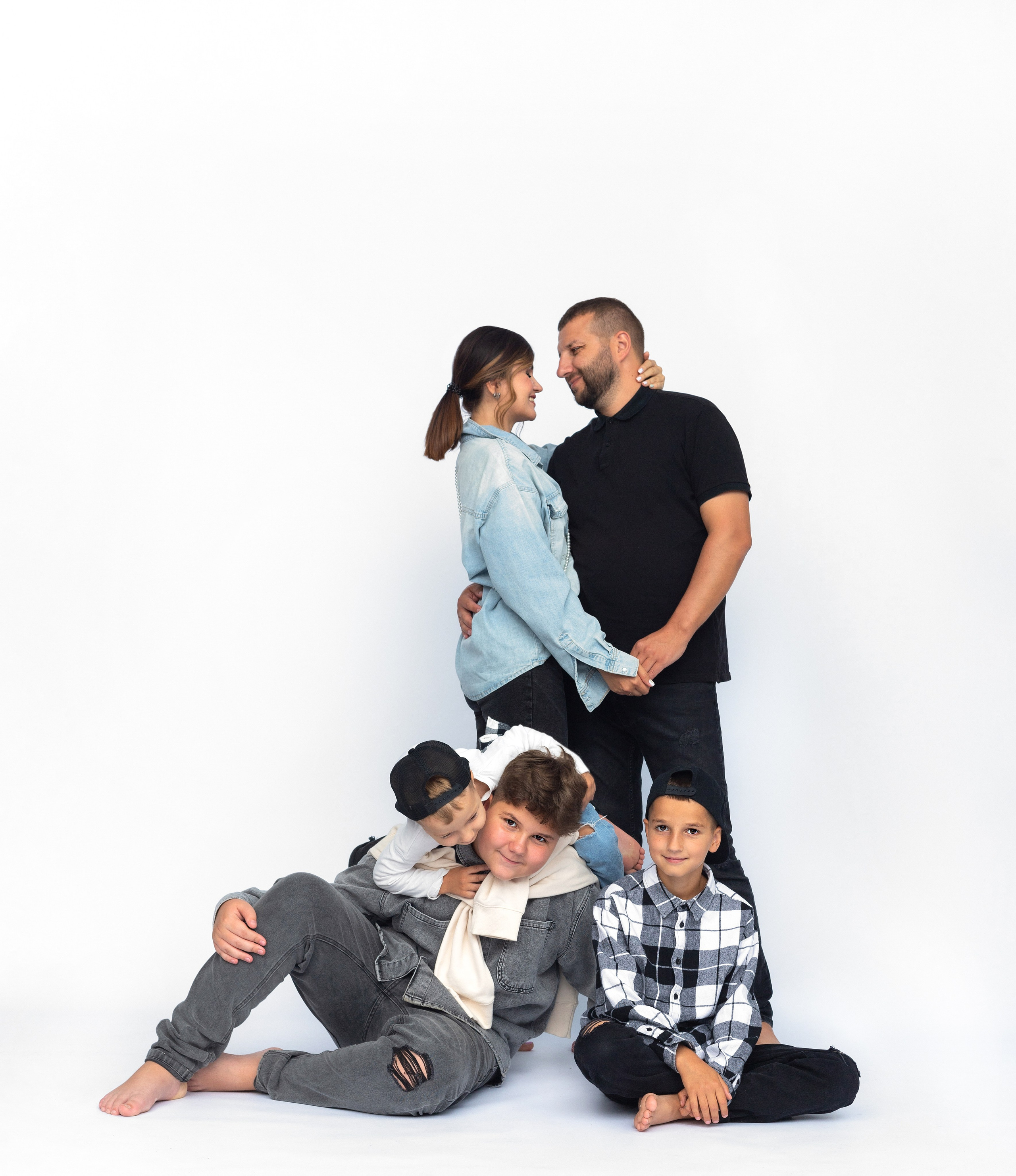 Семья Бернацких. Ирина Болотова фотограф в стиле Vogue в городе Старый Оскол