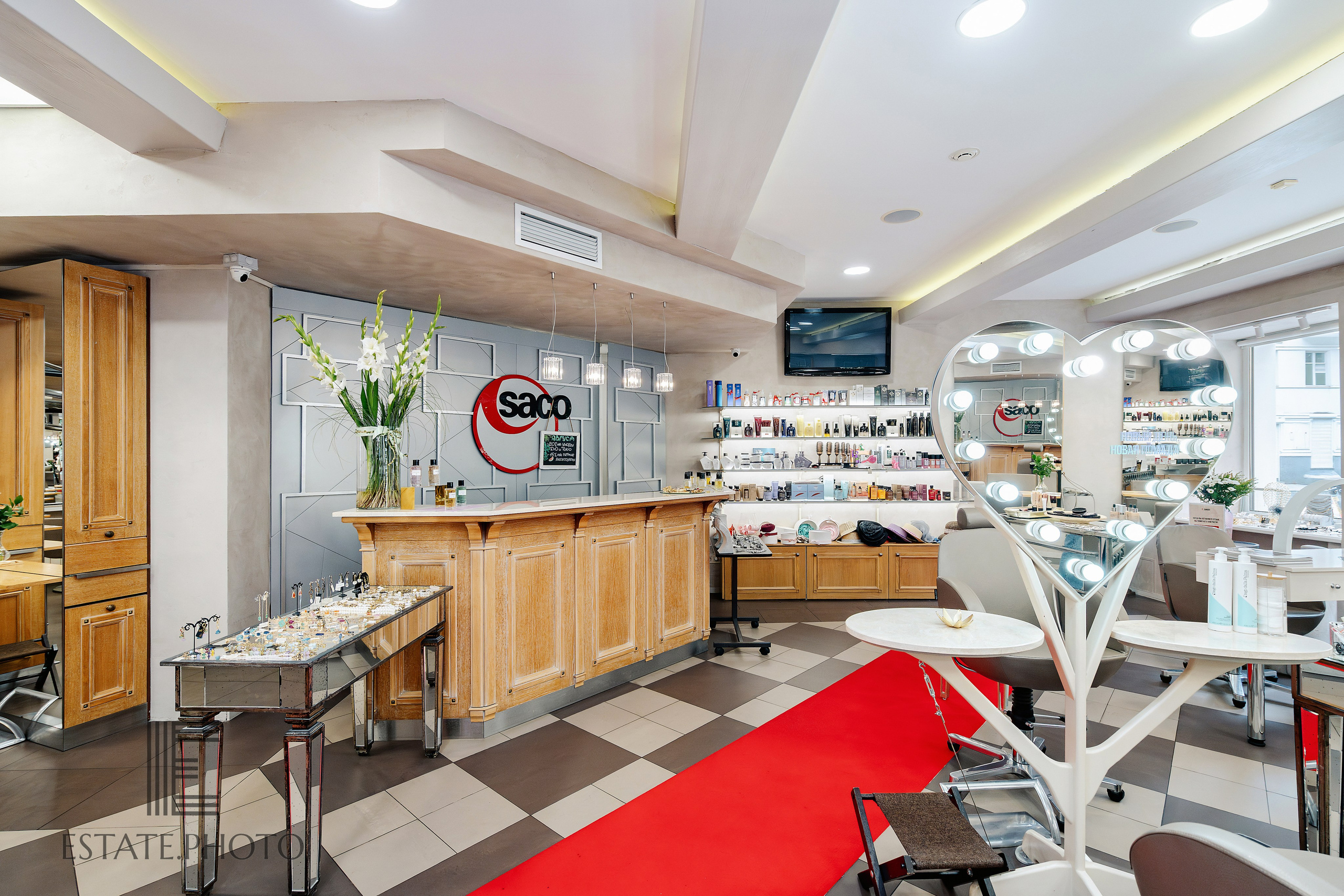 Салоны Красоты. Интерьерный фотограф Москва Татьяна Казакова