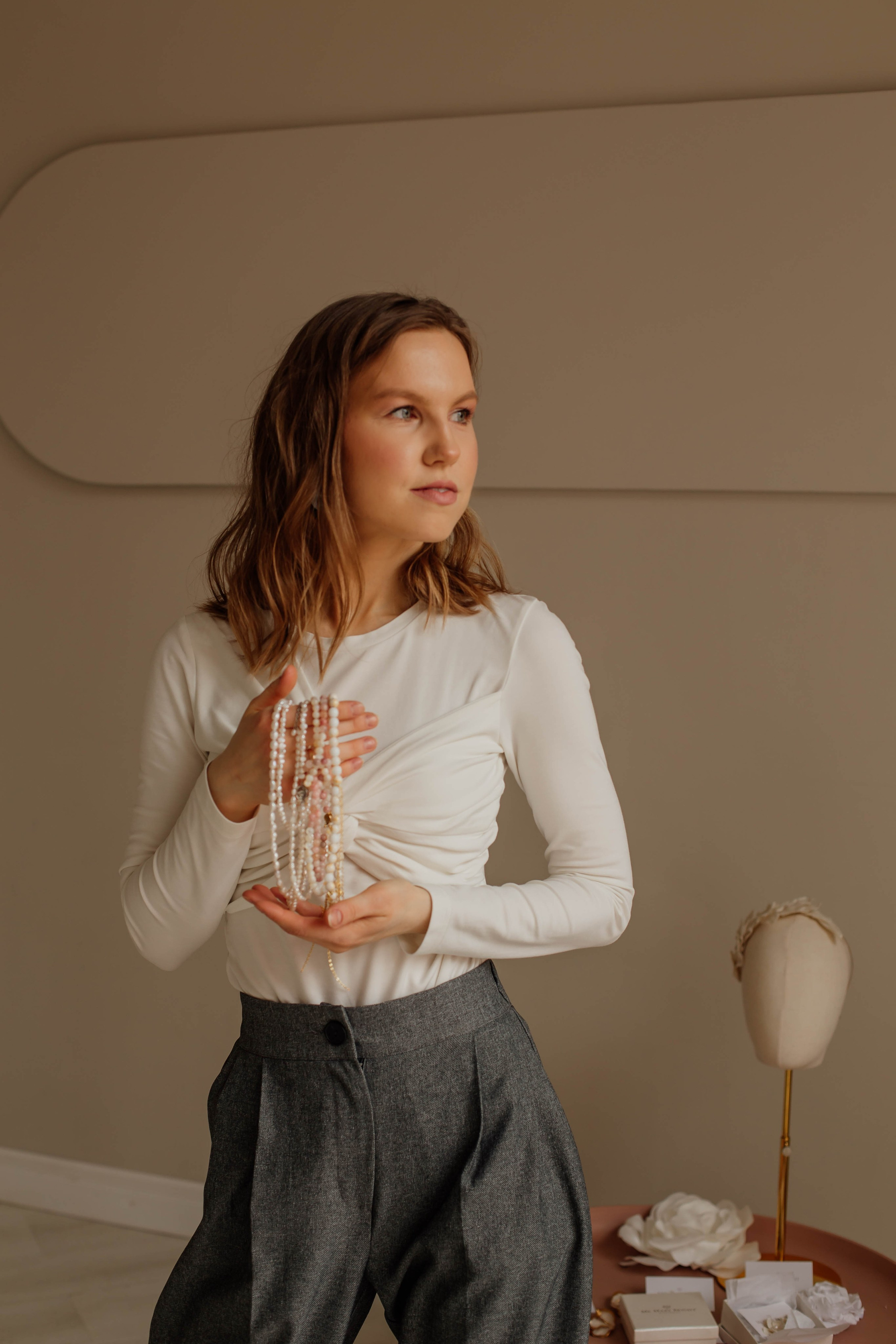 Маша, бренд украшений. Фотограф в Санкт-Петербурге Дарья Заплитная