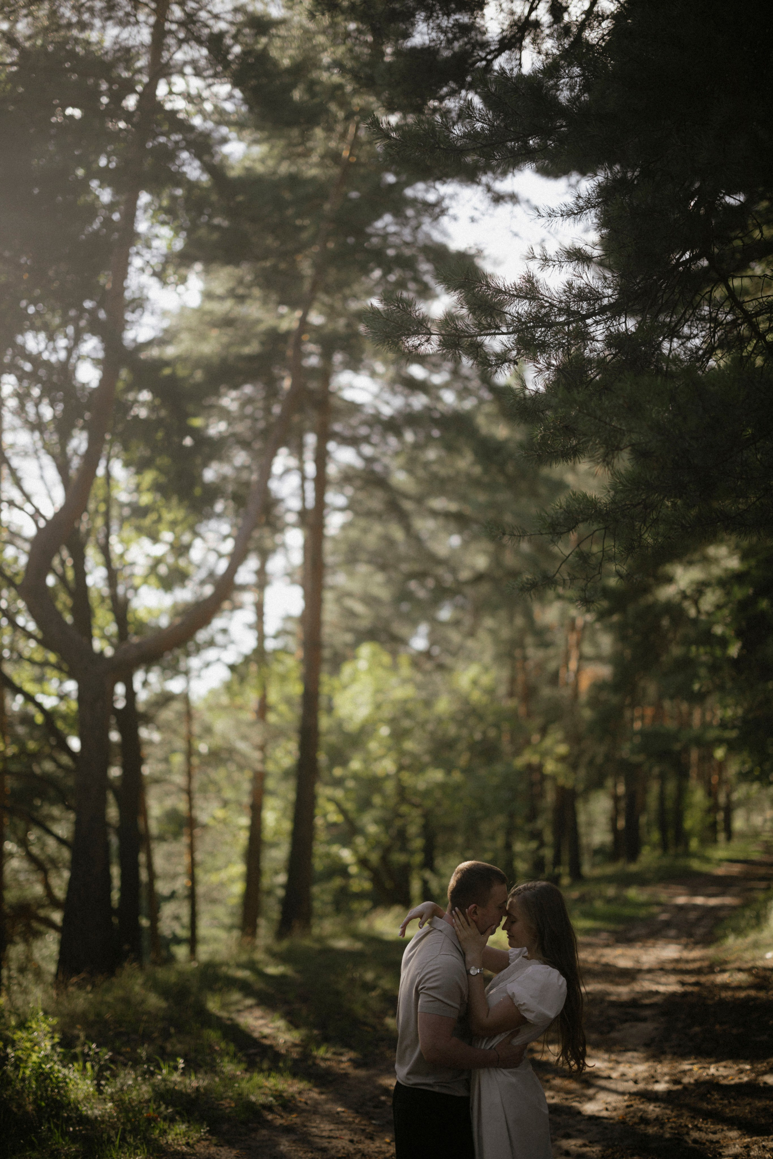 Love story на природе. Свадебный фотограф в Москве
