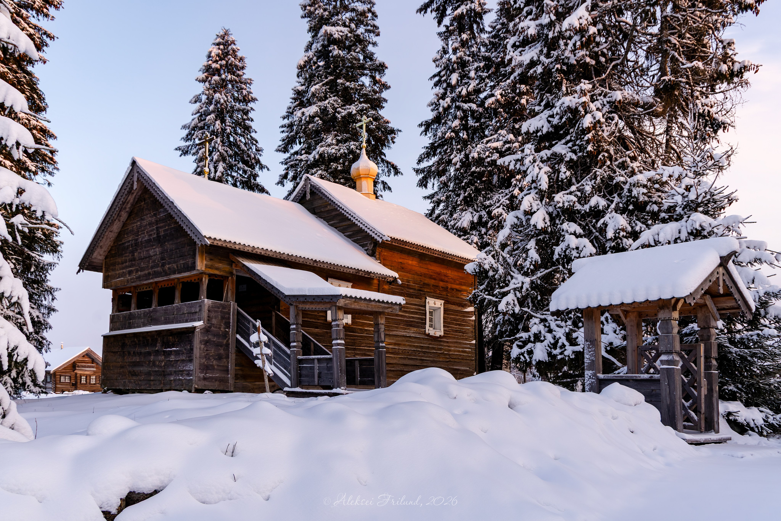 Кинерма (Зима). Аэросъемка. Фото и Видео в Карелии. Алексей Фрилунд