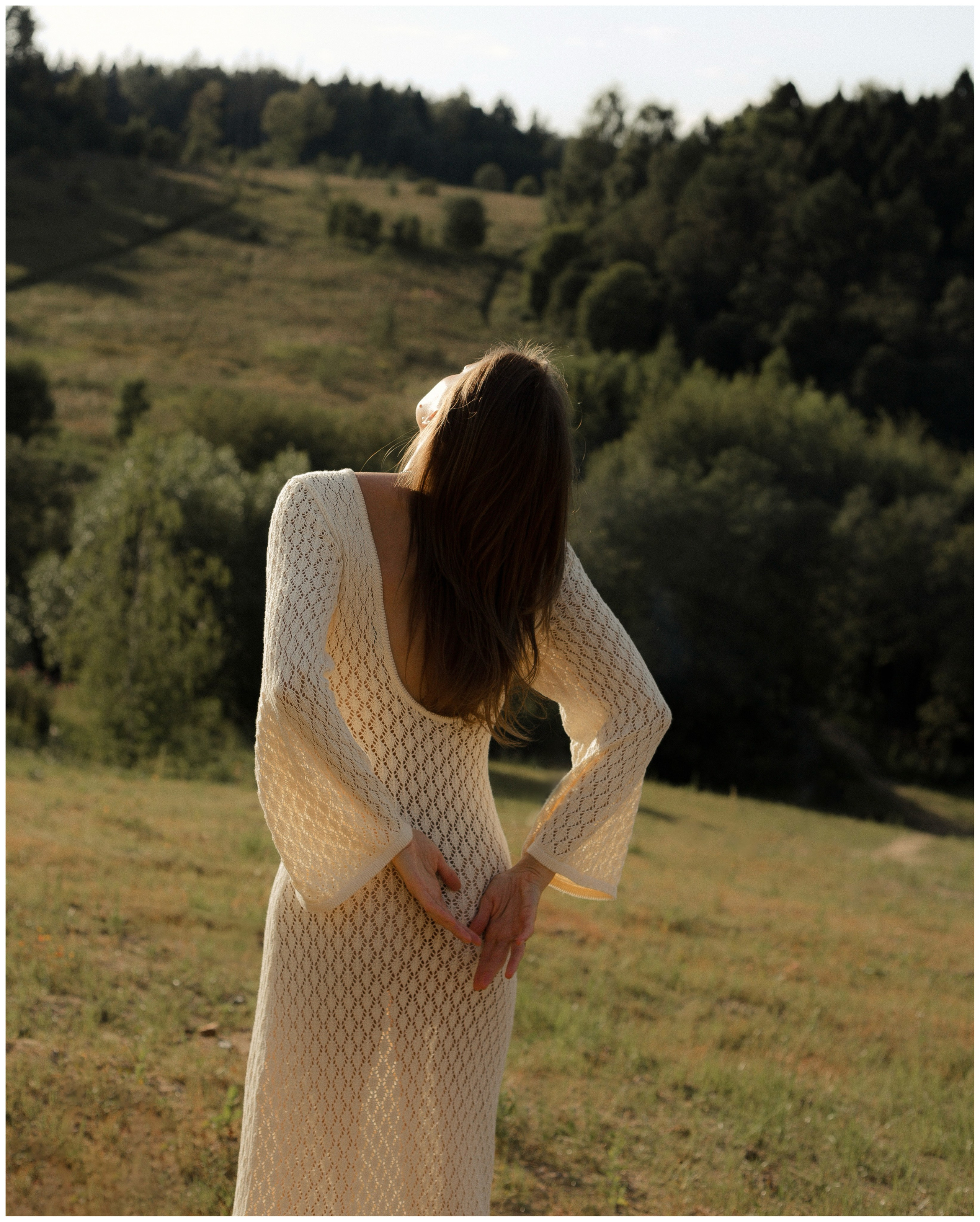 Съёмка в поле. Женский и лавстори фотограф в Москве Елена Аксютко