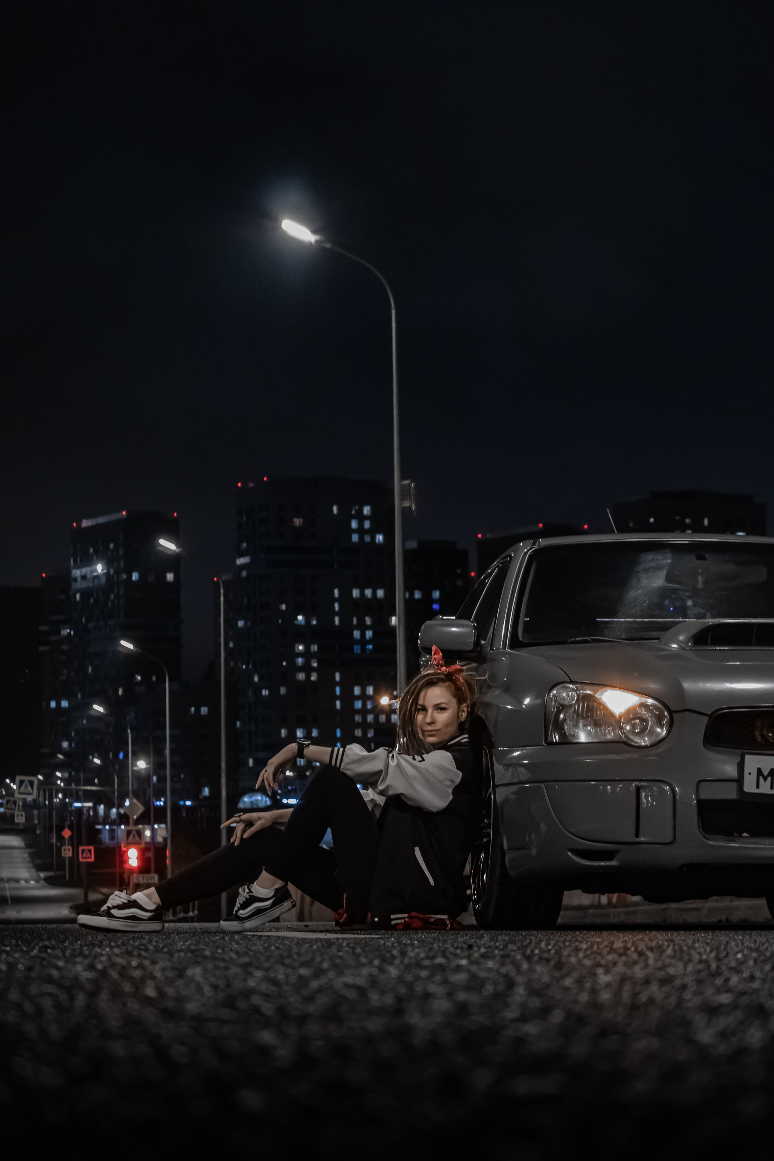 Тандем Драйва: фотосессия вас и вашего автомобиля. Валерия и Subaru. Ирина Санрайз — Автомобильный фотограф в Москве