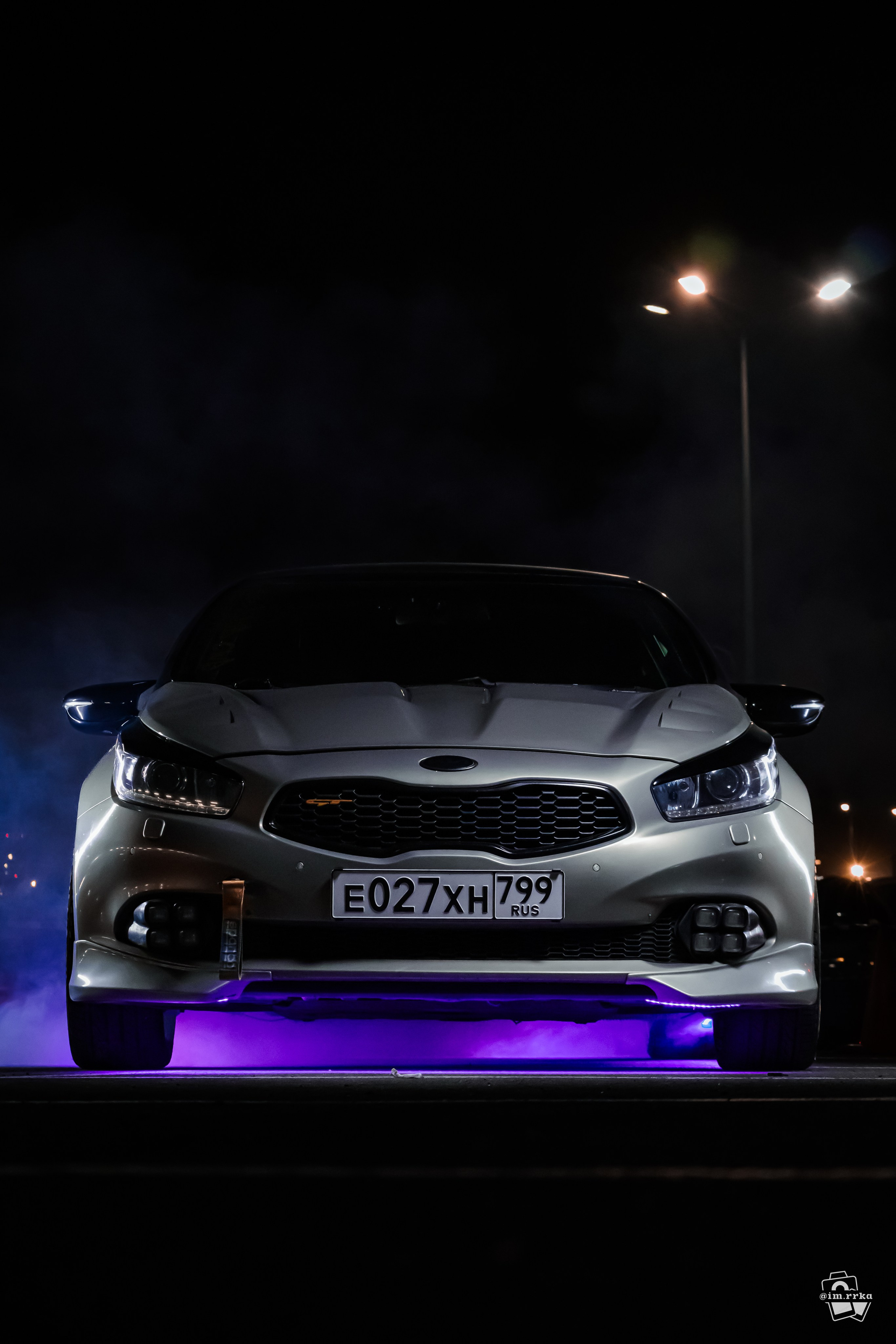 Короткая фотосессия. Kia Ceed. Ирина Санрайз — Автомобильный фотограф в Москве