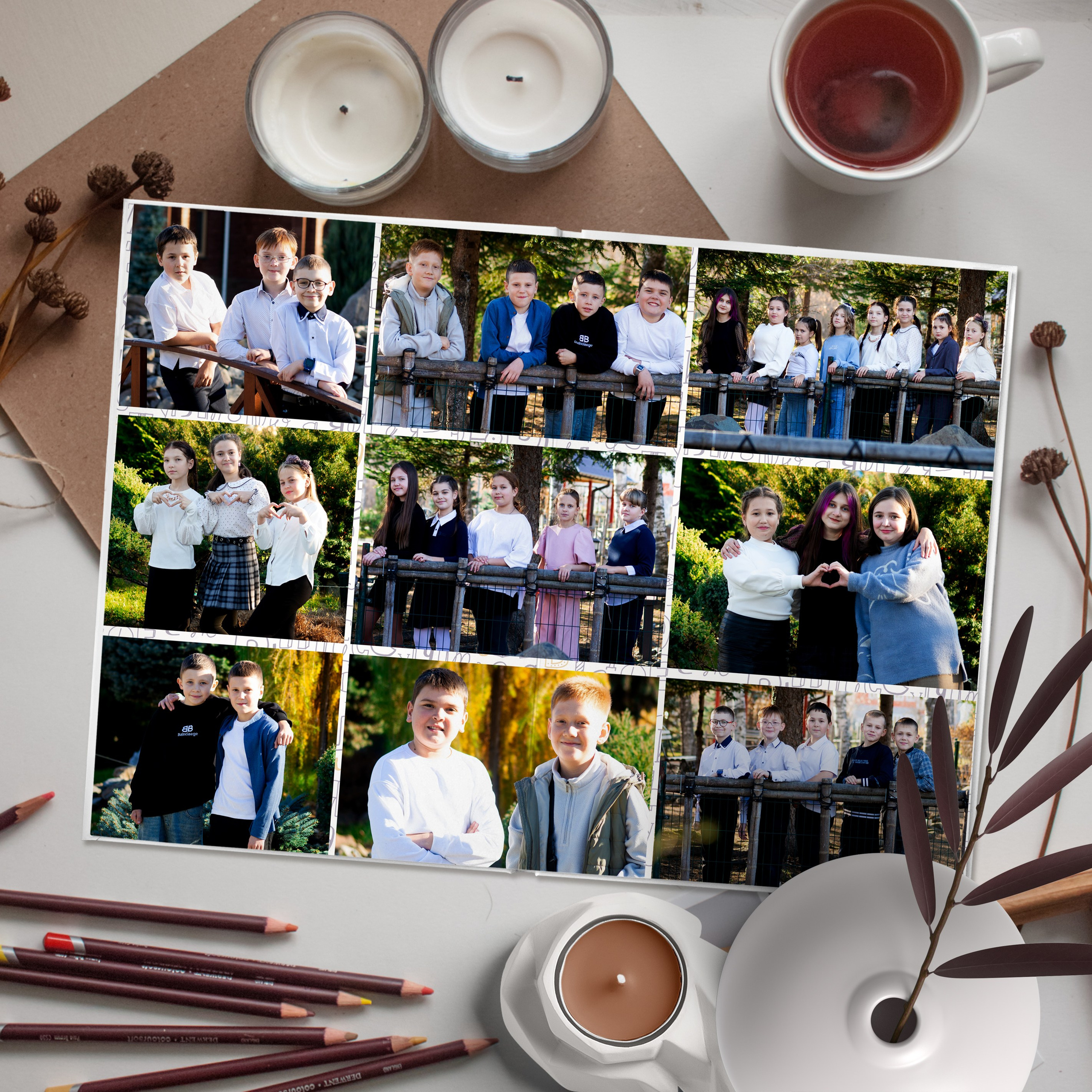 Дизайн «Алфавит» Начальная школа. Выпускные Альбомы и Фотосессии п. Кавалерово