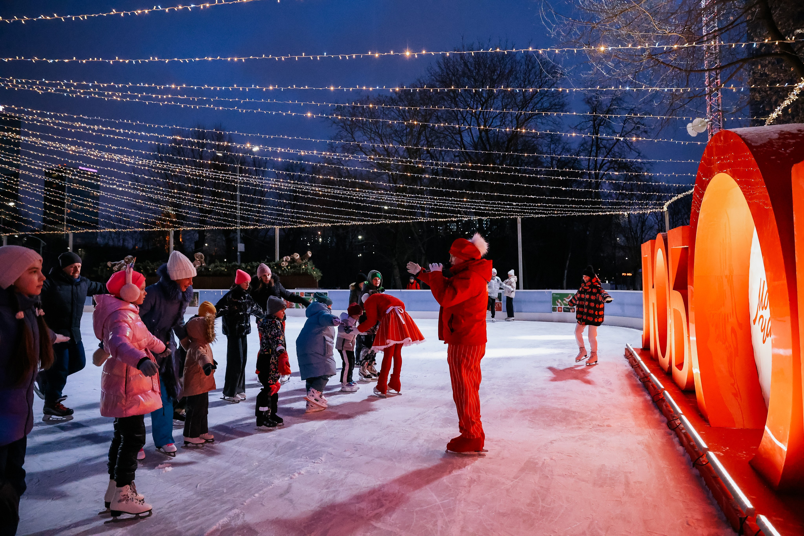 Ледовое шоу Сити каток Московское Чаепитие. Фотограф и видеограф Анна Домашенко