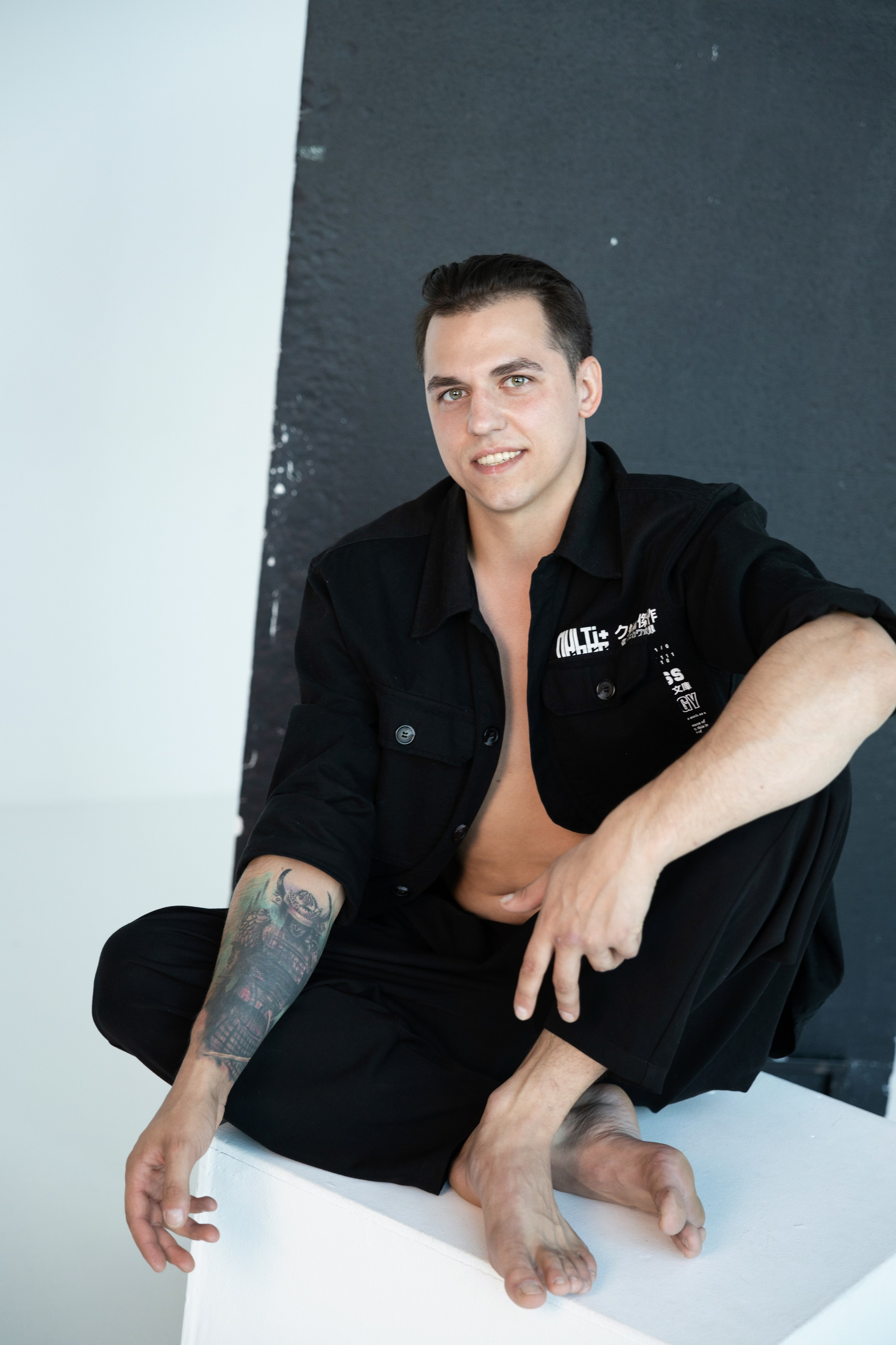 Мужская портретная съемка в фотостудии. Фотограф Лабутина Александра. Портретный и репортажный фотограф из Нижнего Новгорода Александра Лабутина