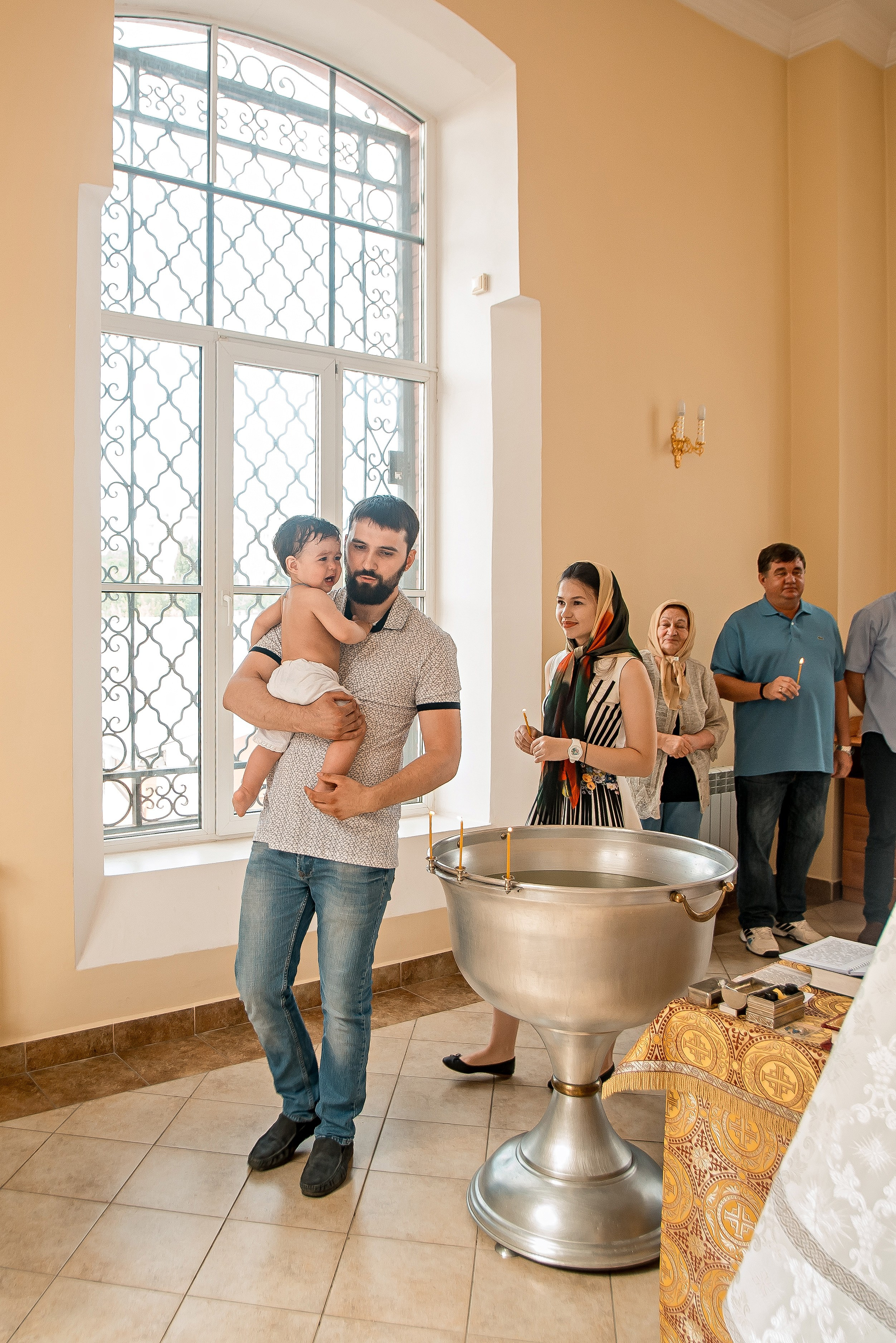 Крещение Матвея. Фотограф Мария Стрелкова