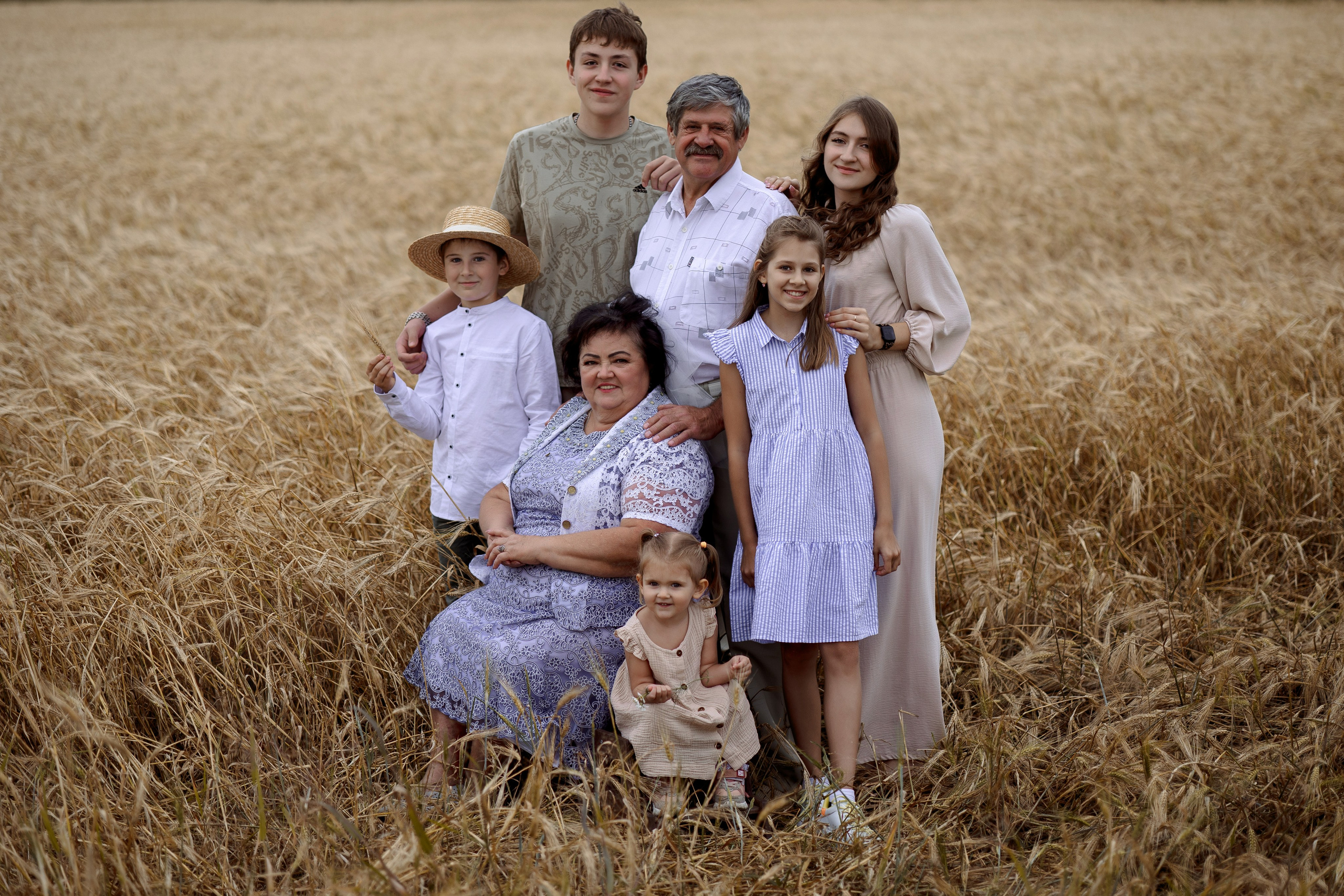Съемка «Большая семья». Фотограф в Омске