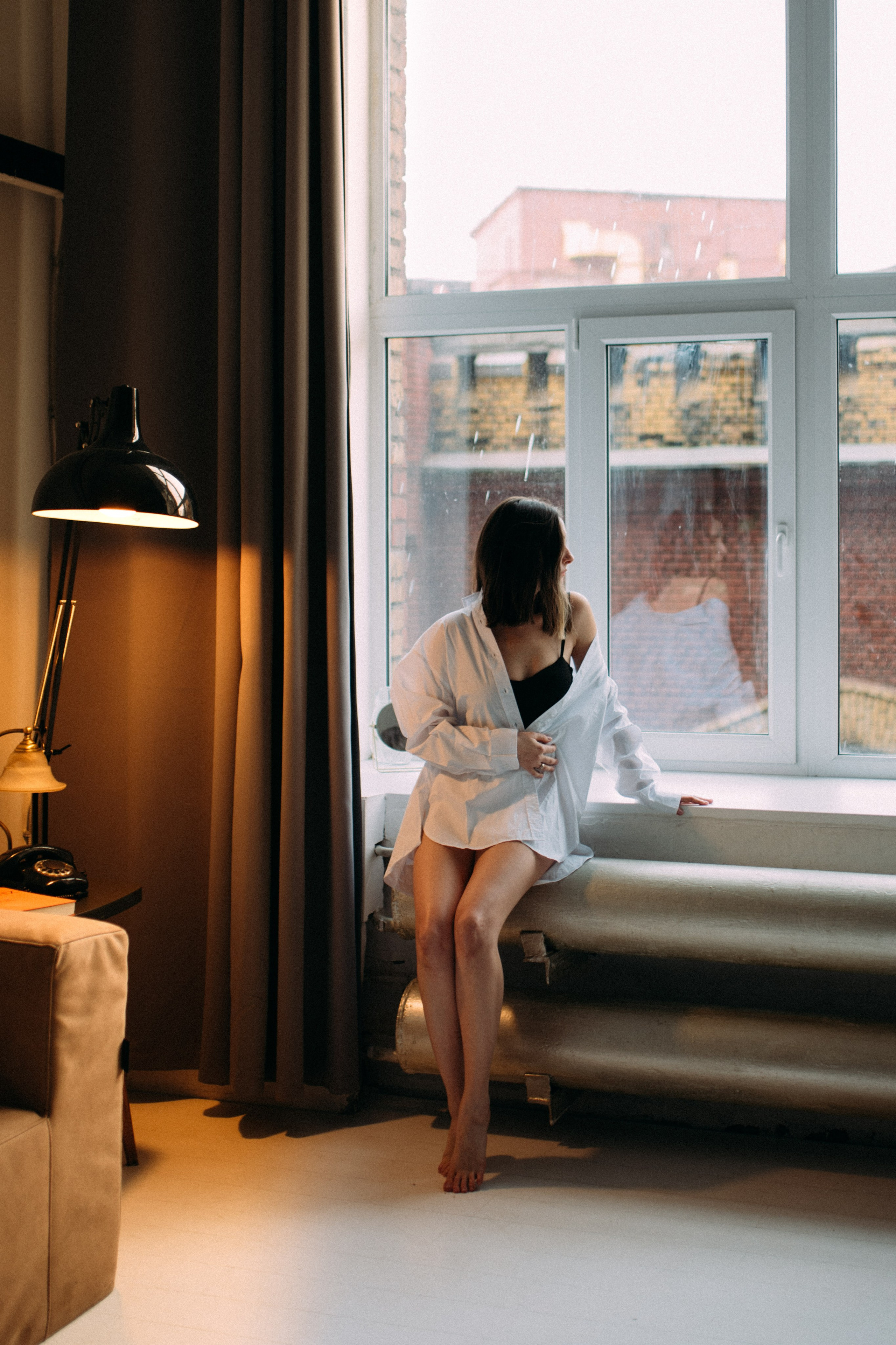 Женский портрет в студии