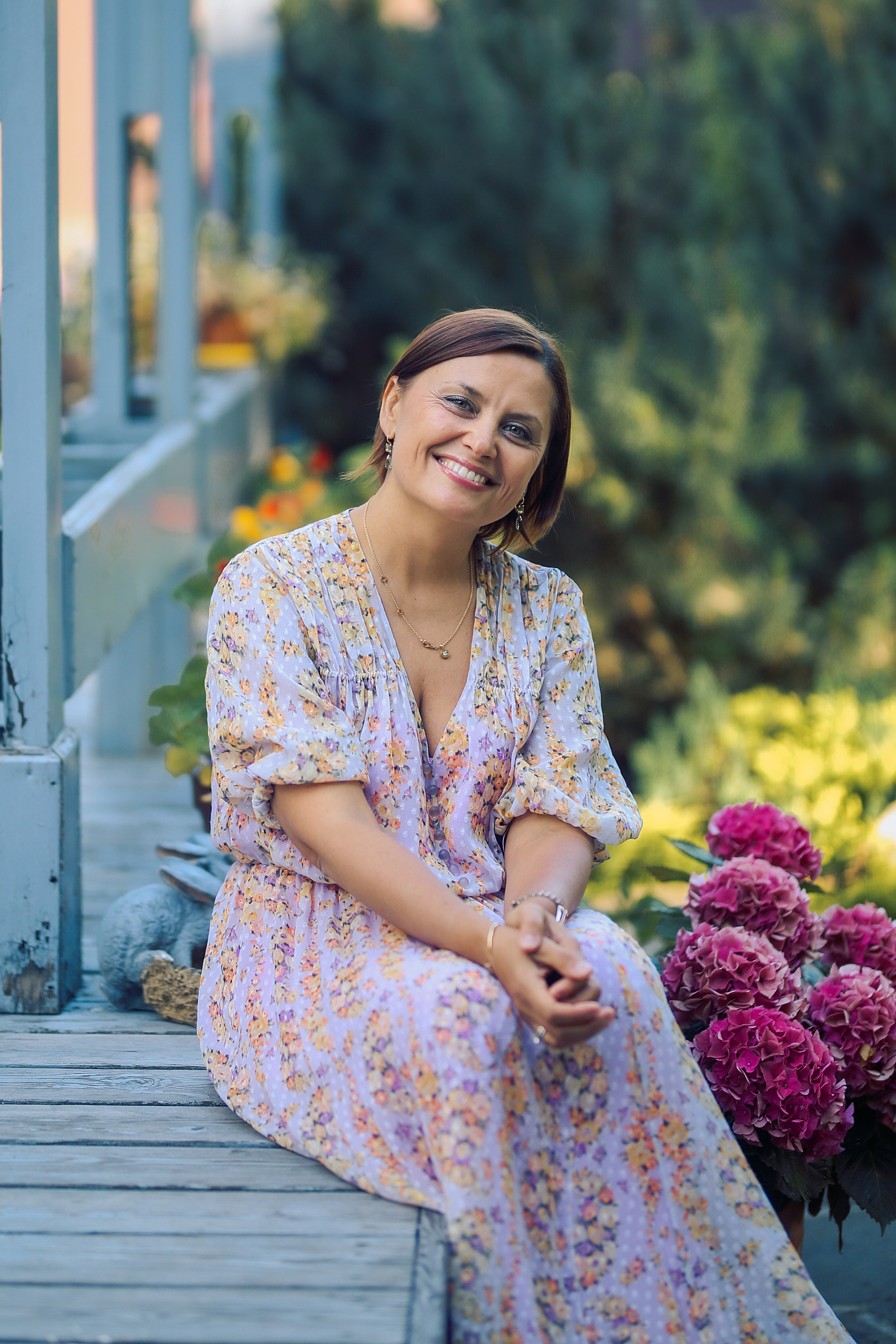 Юлия с семьей. Фотограф Анастасия Залевская