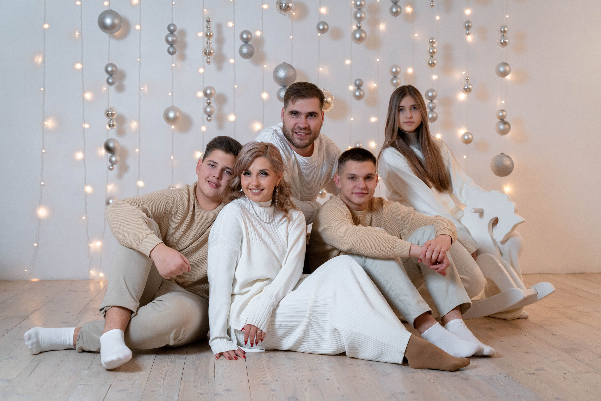 Семейная новогодняя фотосессия. ALISON FILMS