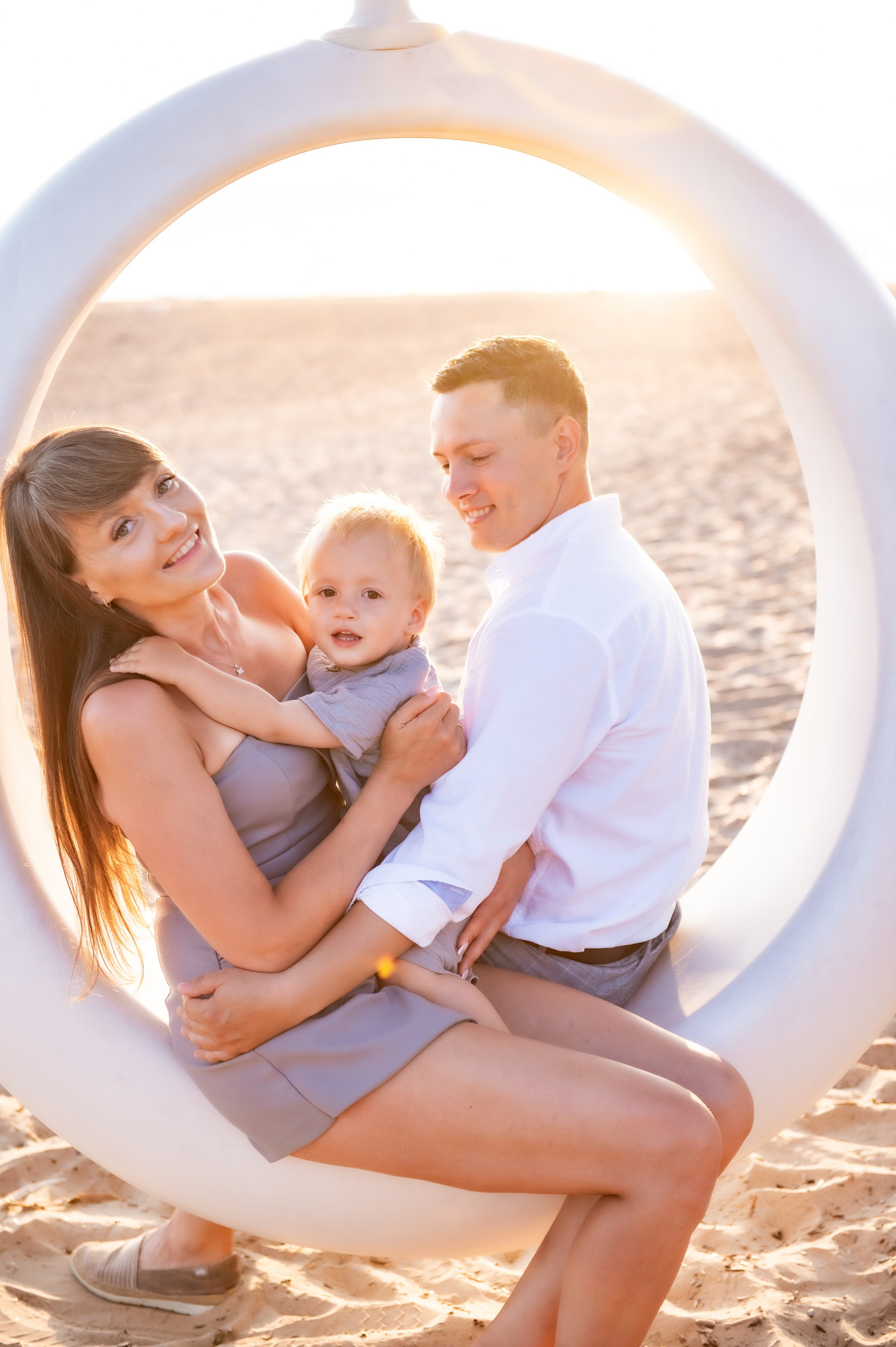 Семейная съемка на пляже. Свадебный и семейный фотограф в Санкт-Петербурге — Мария Черепанова
