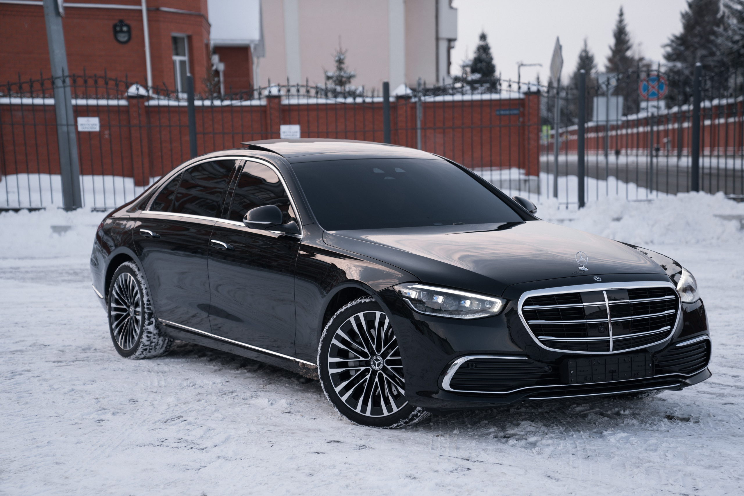 Mercedes-Benz S450. Идеальные портреты для соцсетей — Фотограф Ленар