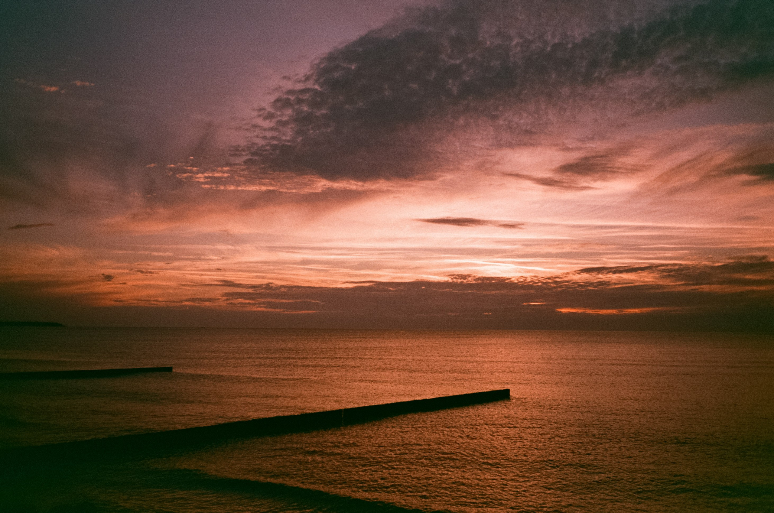 Закаты Зеленоградск, Светлогорск / Ricoh MF-1 / Konica Centuria 400