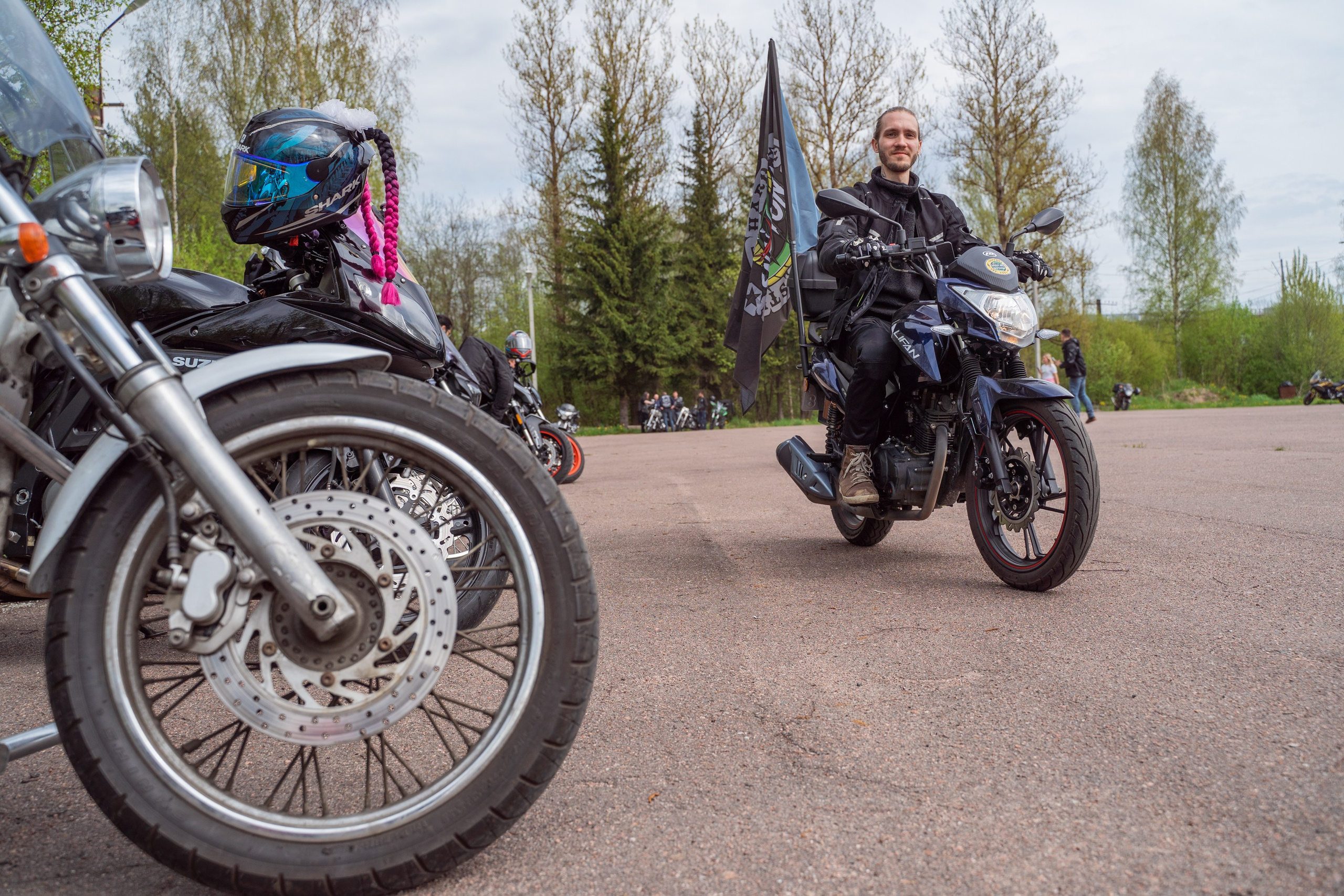 Мотоциклы —репортажная фотосъемка в Санкт-Петербурге. Свадебный, семейный, портретный, репортажный фотограф в Санкт-Петербурге