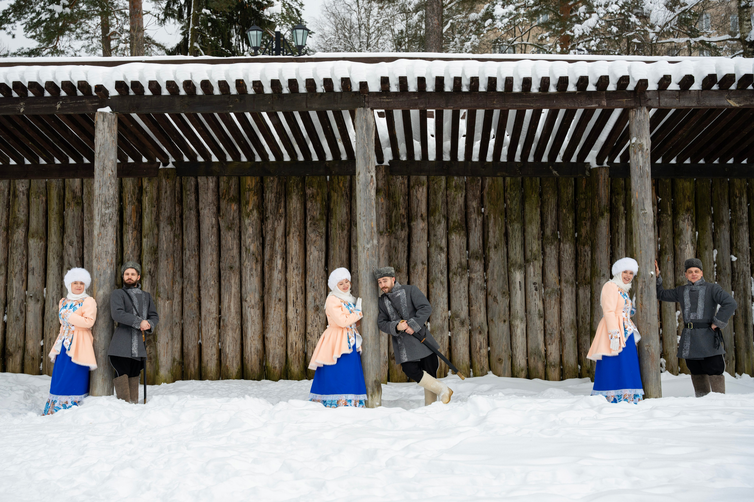 Казачий хор. Фотограф Юлия Попова