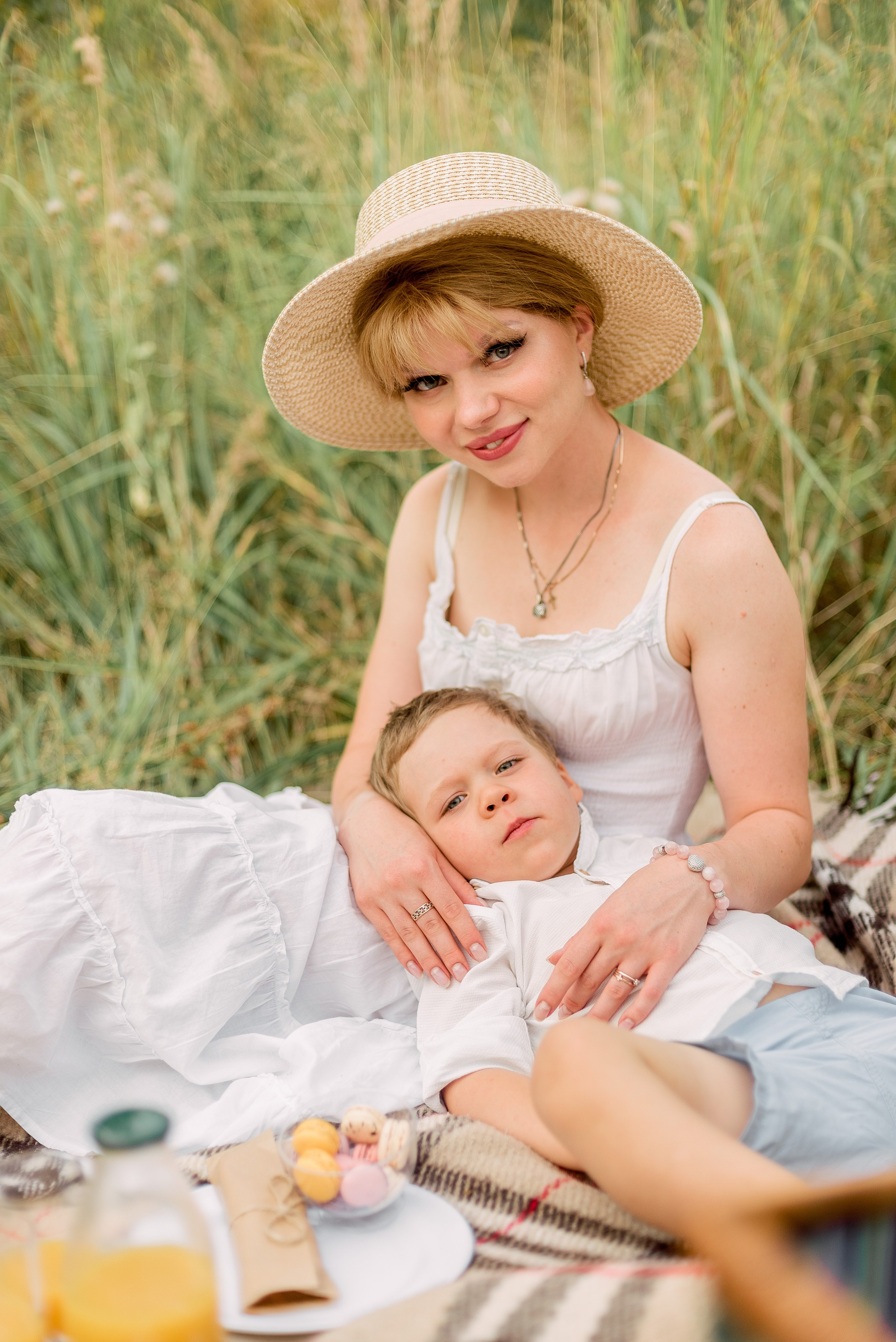 В поле. Фотограф Юлия Попова