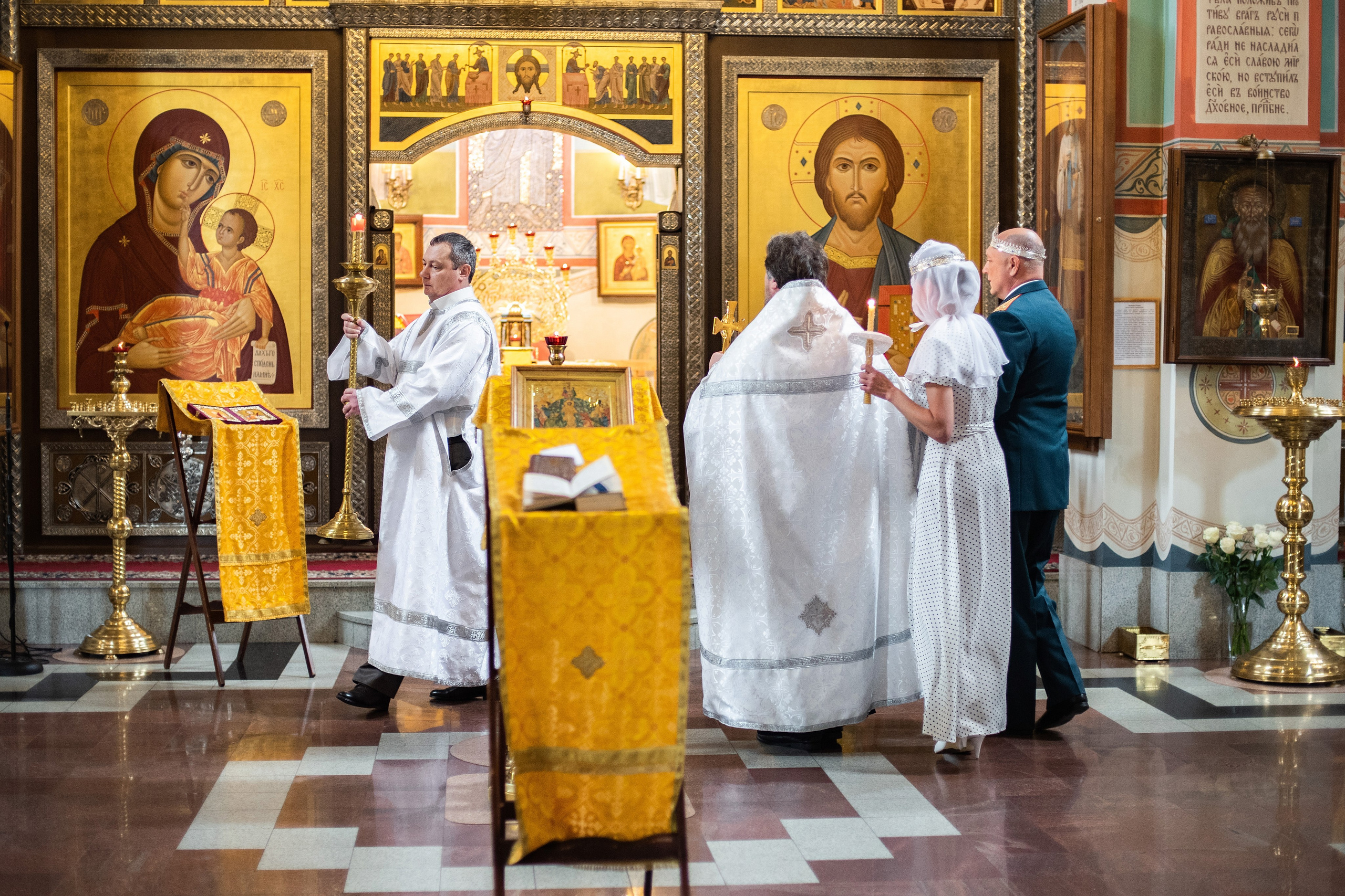 Венчание. Фотограф Юлия Попова