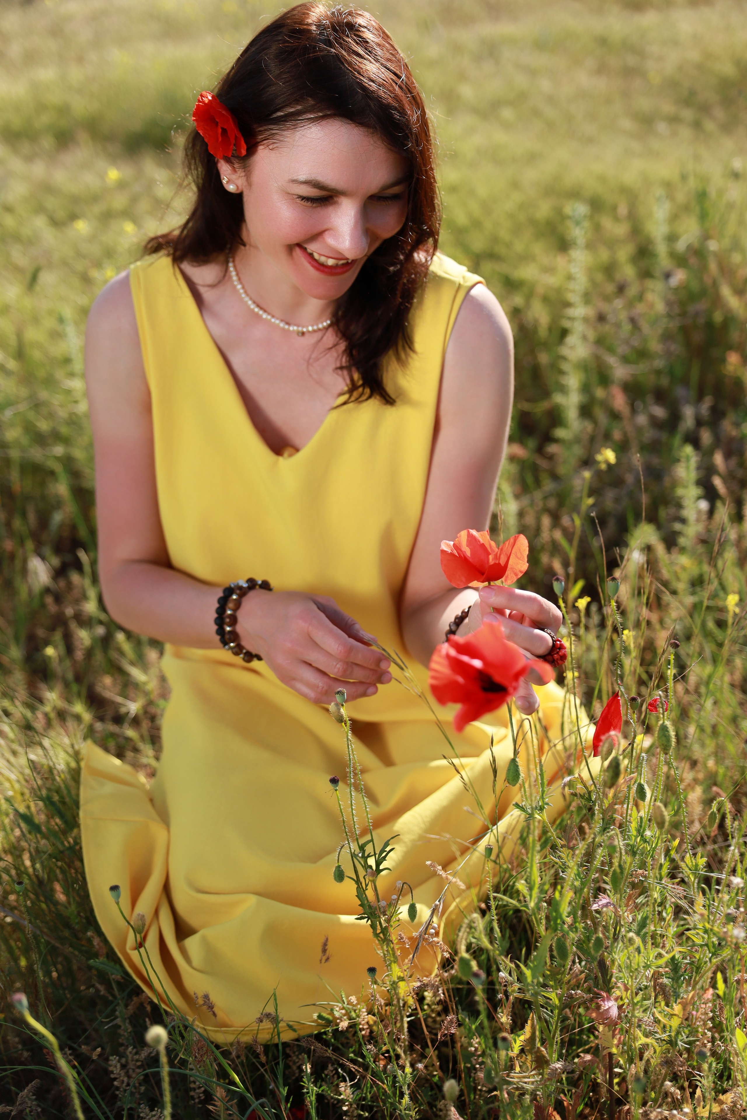 Фотосессия выездная. Ромашки, маки, природа. Фотограф в Крыму Татьяна Барицкая ЕНОТИКА