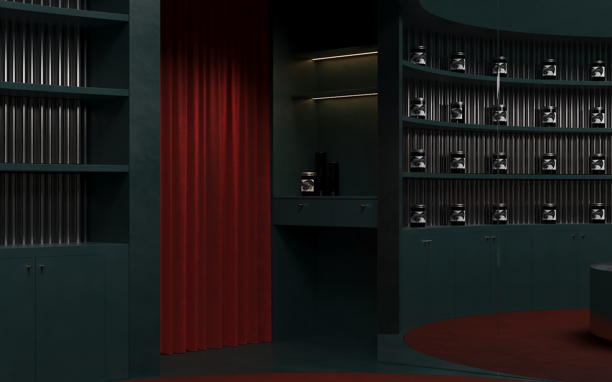 Cosmetics Store. Алла Нечаева|Интерьерная визуализация