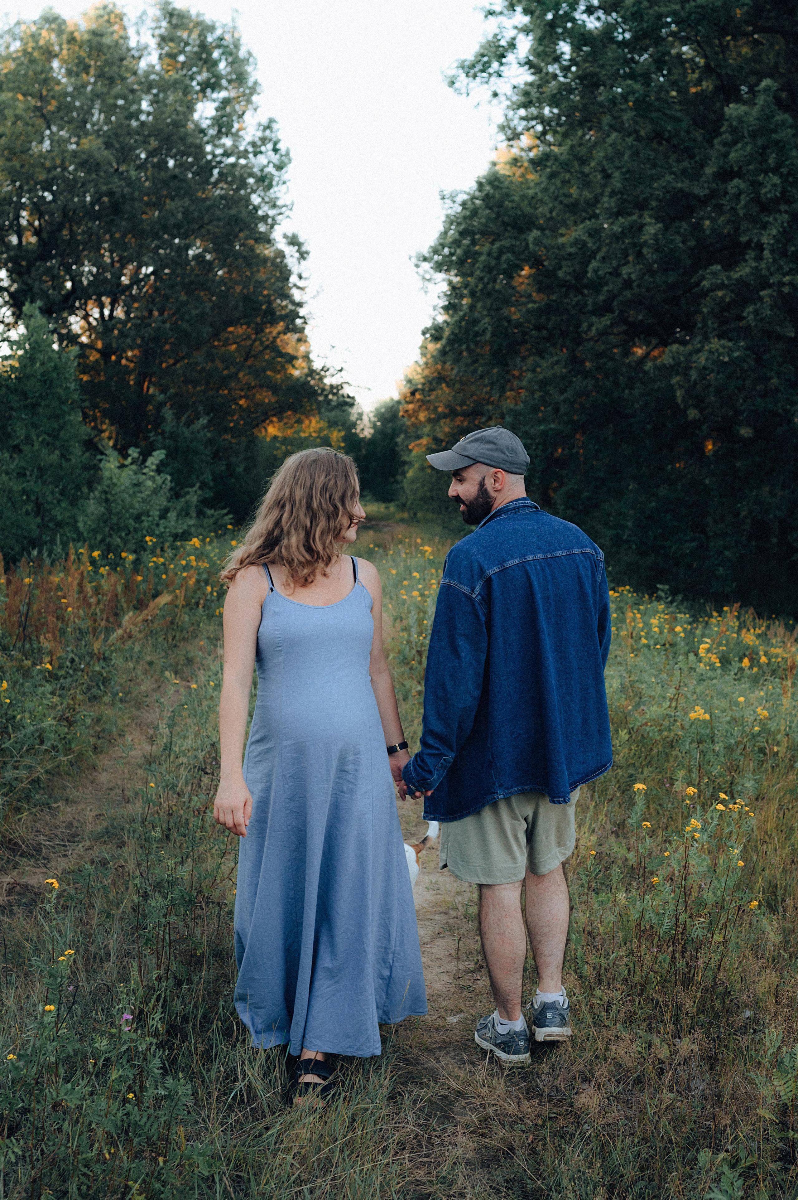 Лес.закат.Вика и Денис. Детский и семейный фотограф Катерина Мишина