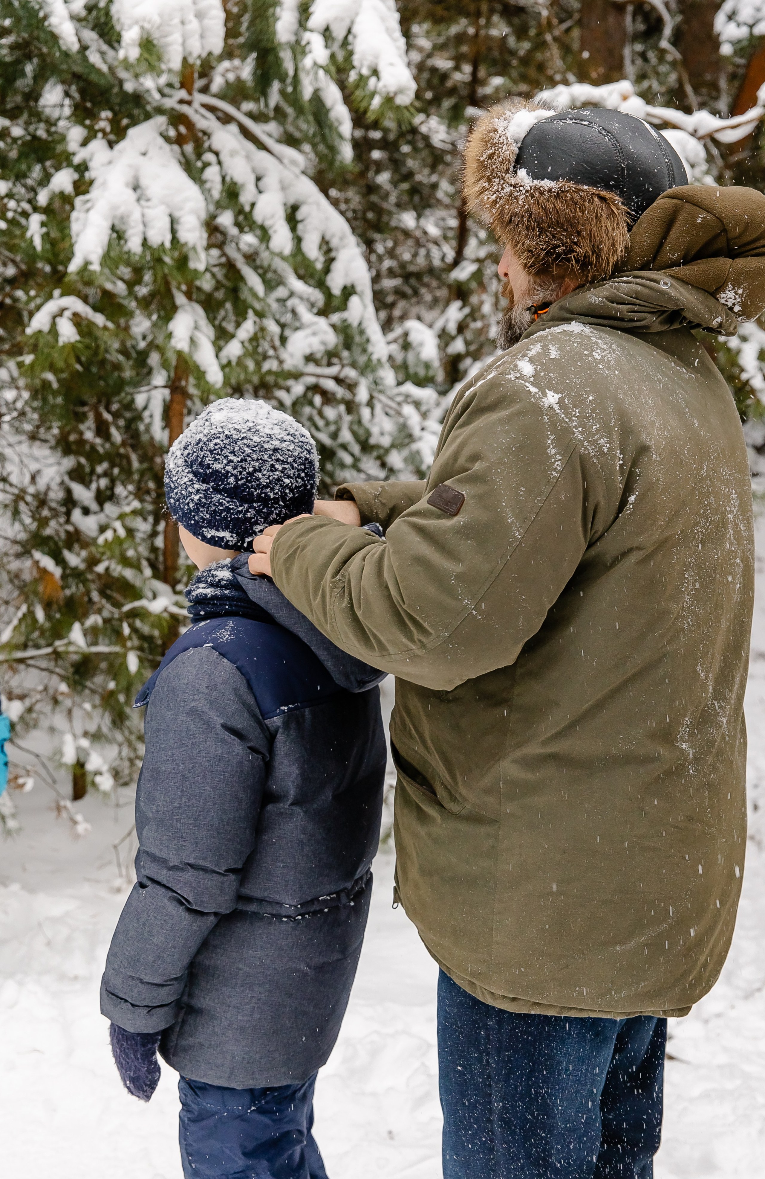 Прогулка в лесу. Свадебный и семейный фотограф в Рязани Саша Крутых