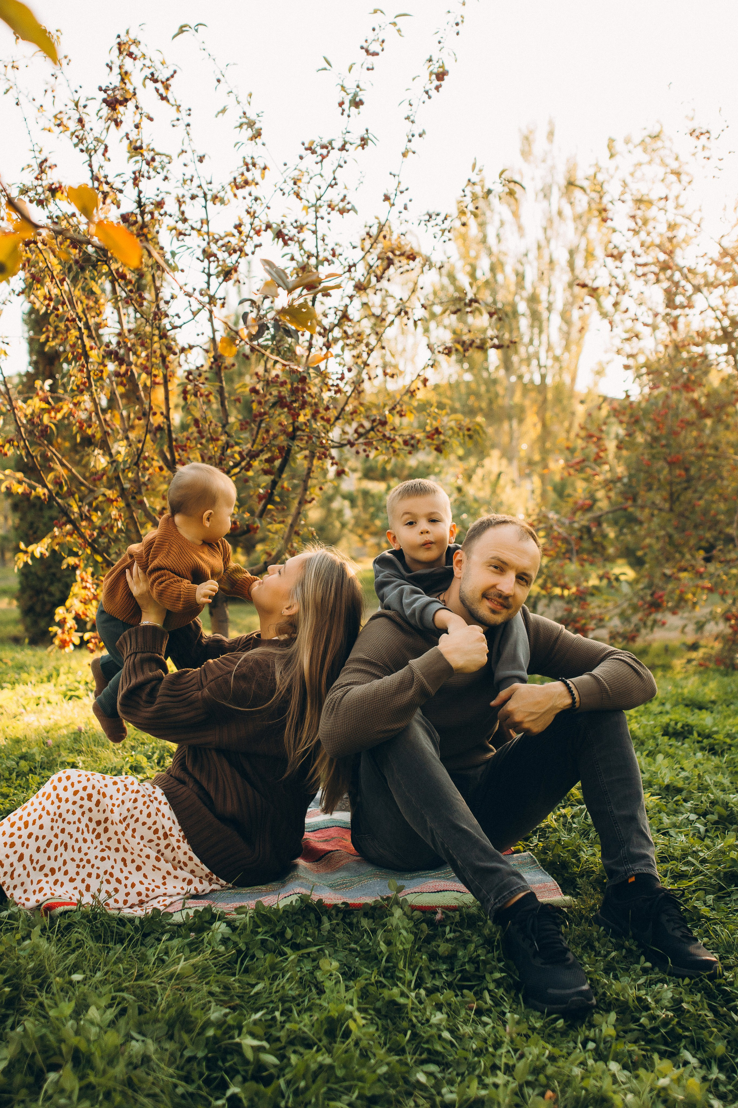 Маша, Федя, Ваня и Алёна. Семейный фотограф и детский фотограф в Волгограде Алеся Бутакова — дет