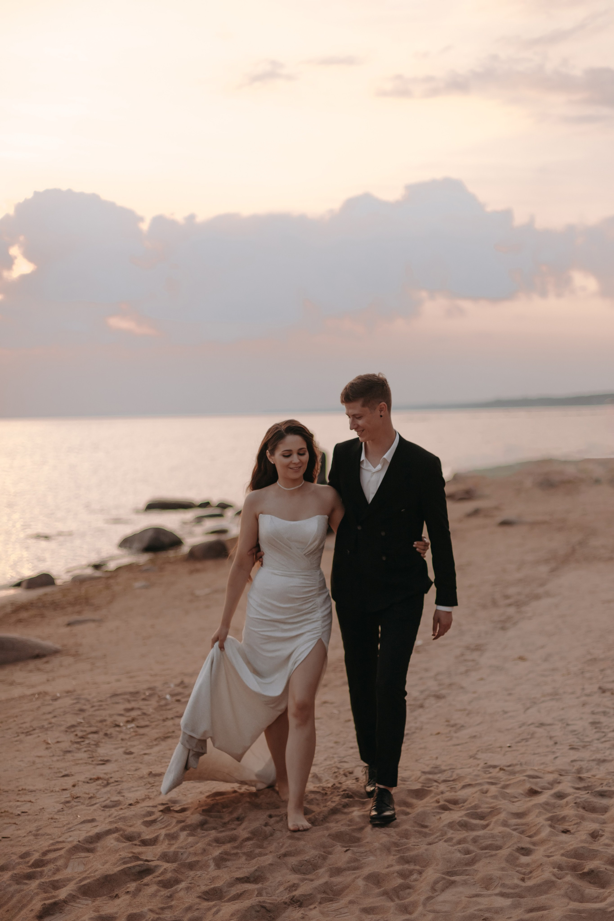 Свадьба на заливе в Санкт-Петербурге. Свадебный и семейный фотограф Арина Кулёва