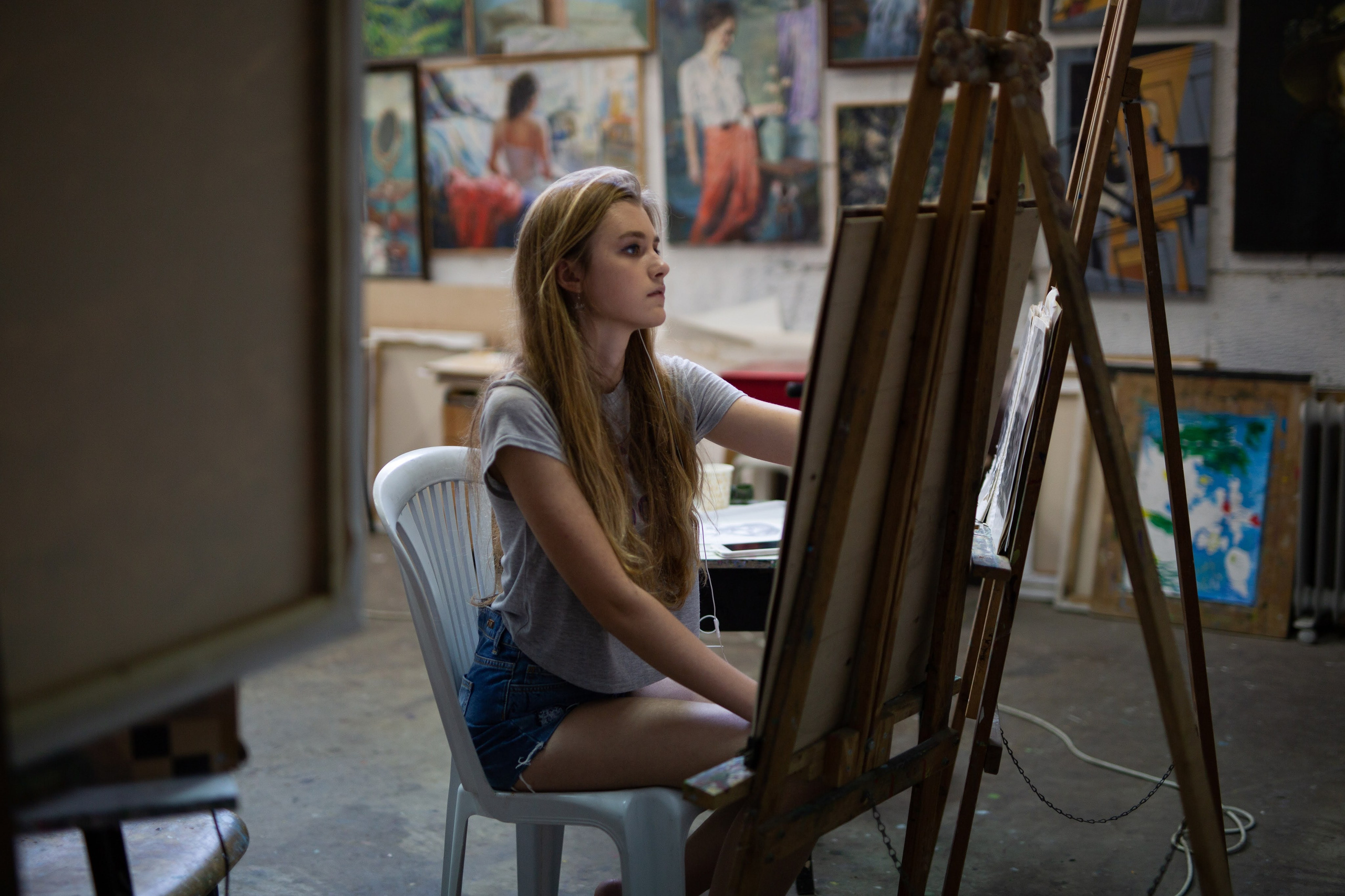 Графика. Художница Маргарита Гусак