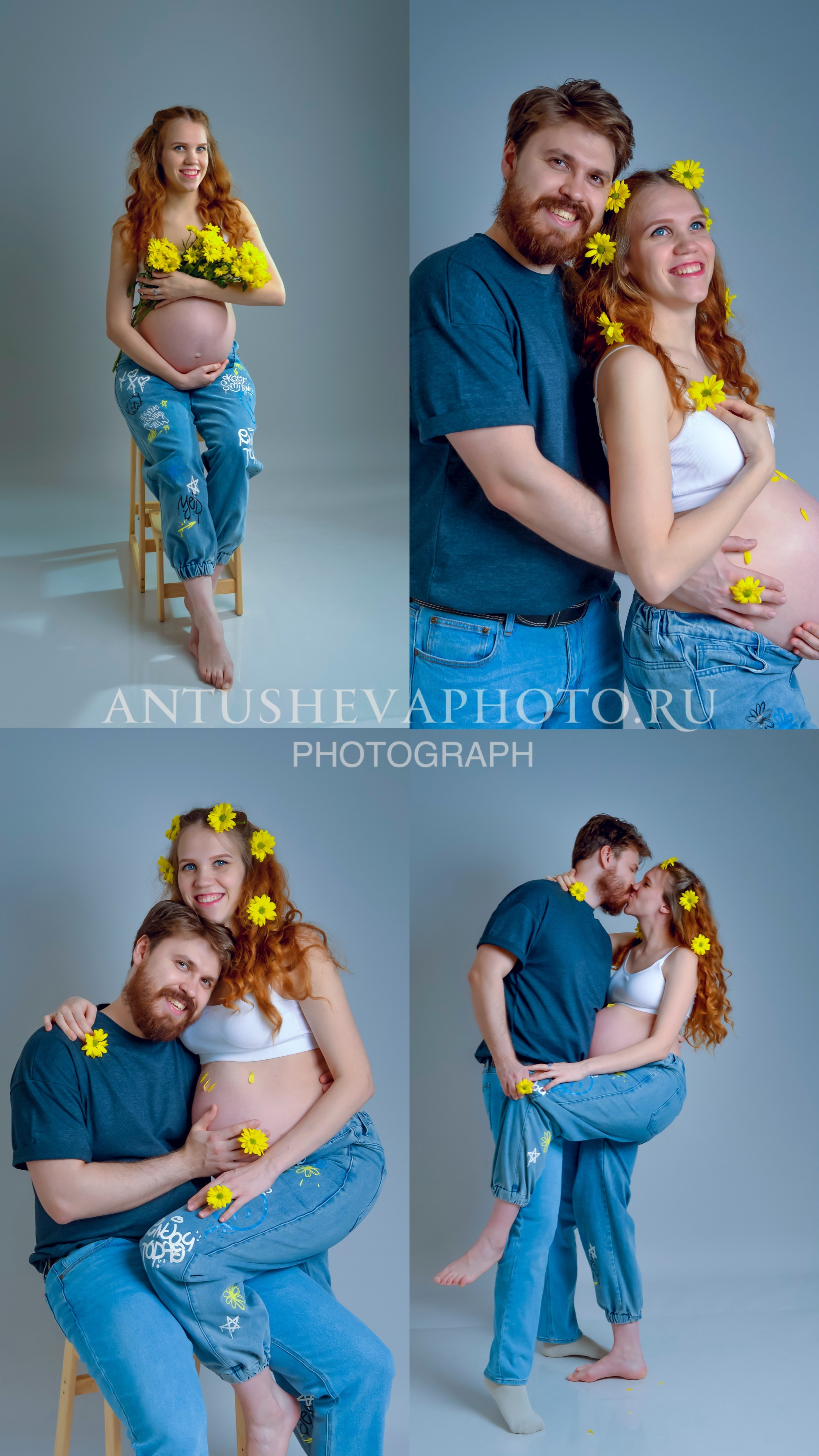 Беременность. Фотограф Юлия Антушева