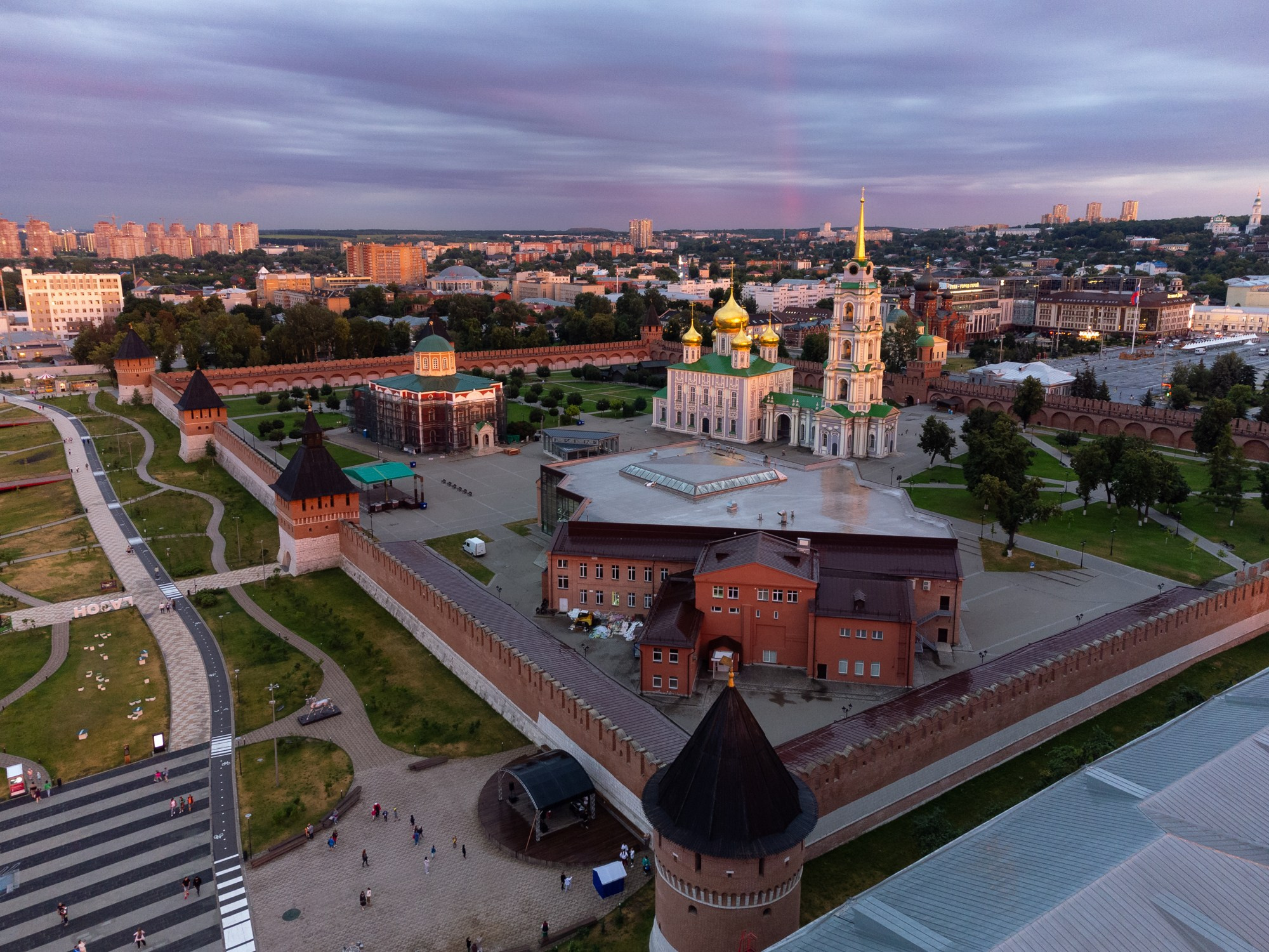 Тульский кремль и Казанская набережная. Фотограф и видеооператор в Туле | Даниил Рыбак