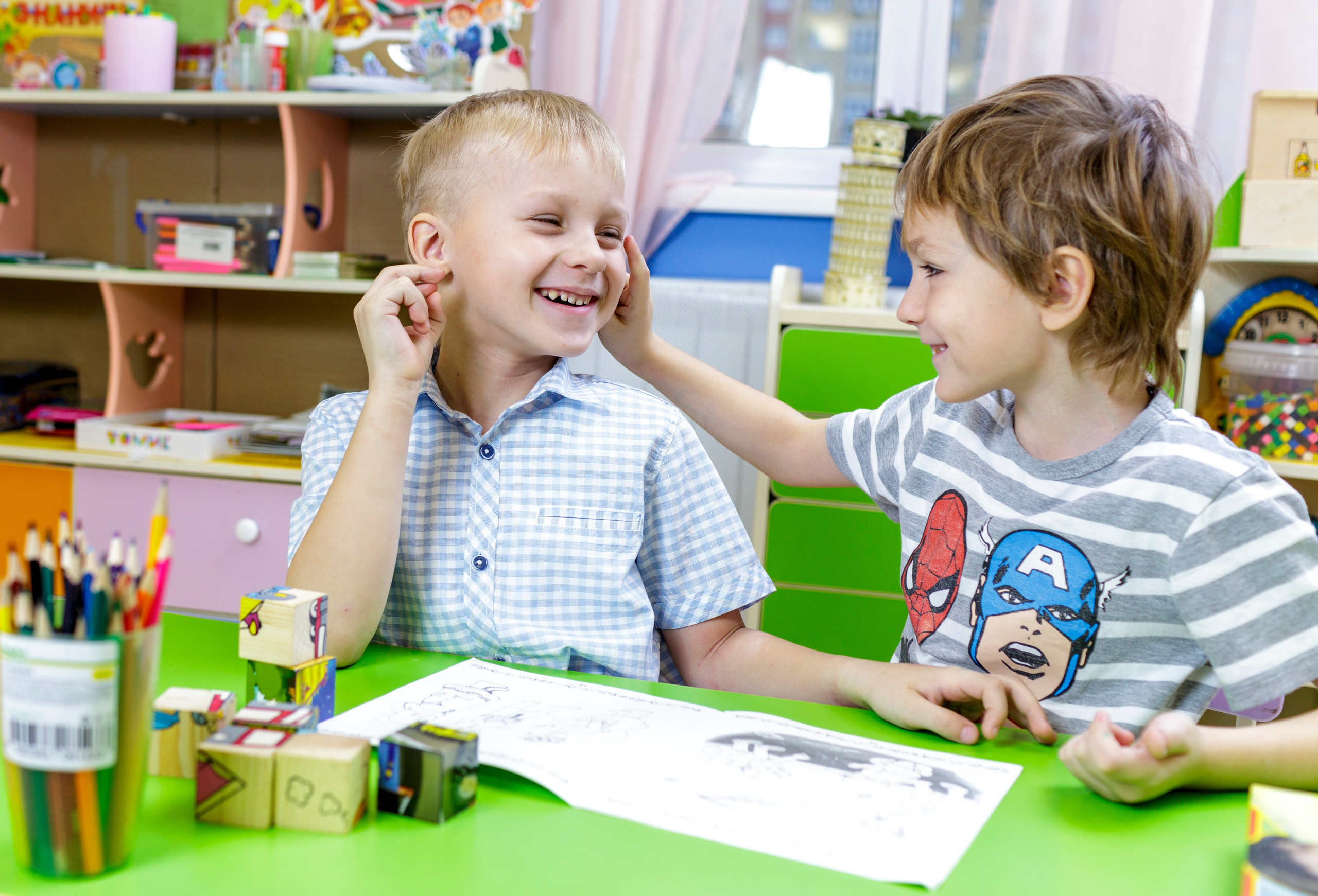 В детском саду