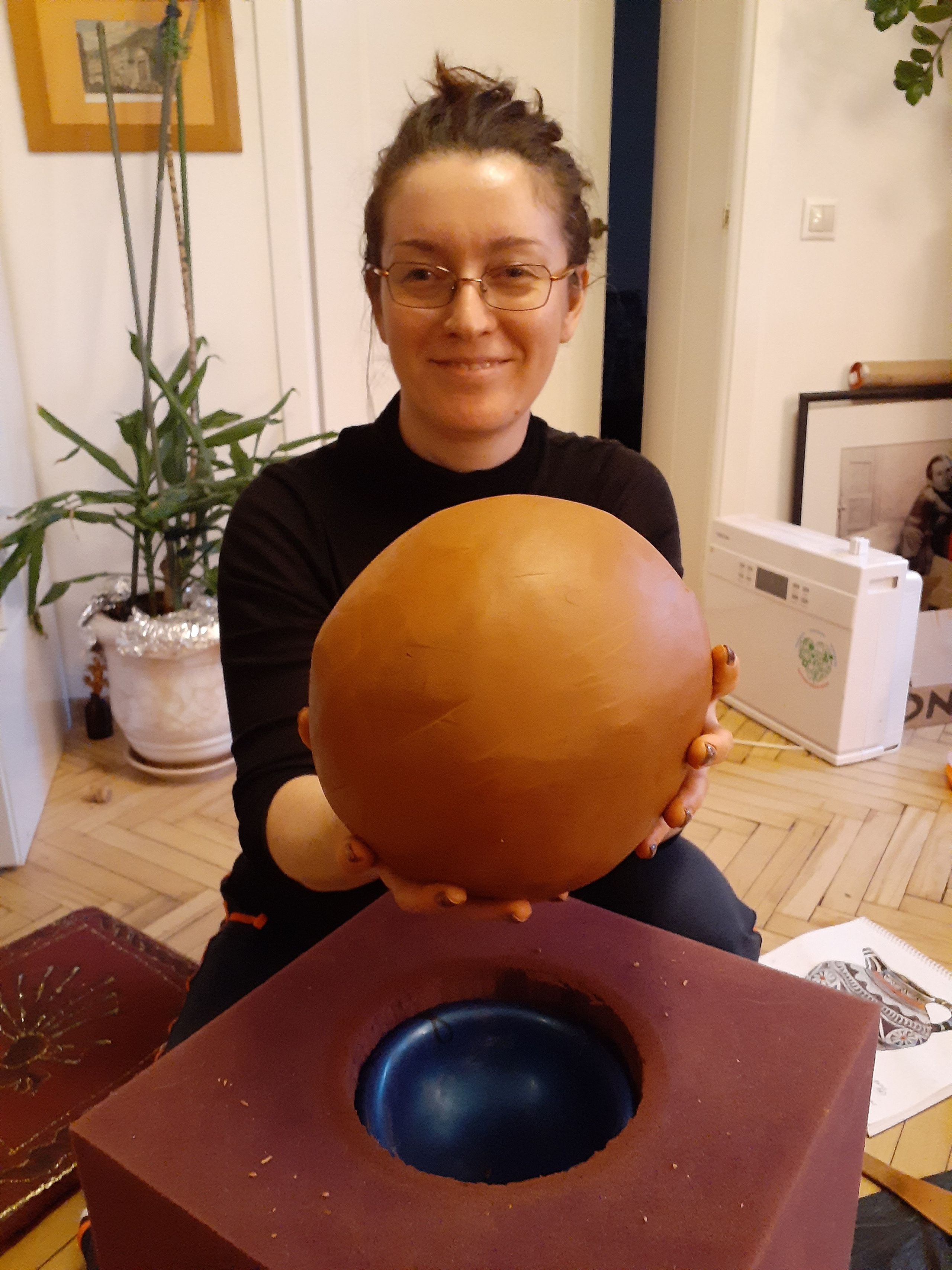 Что остается за кадром, или процесс работы керамиста. Керамика с историей. Елена Рогалёва