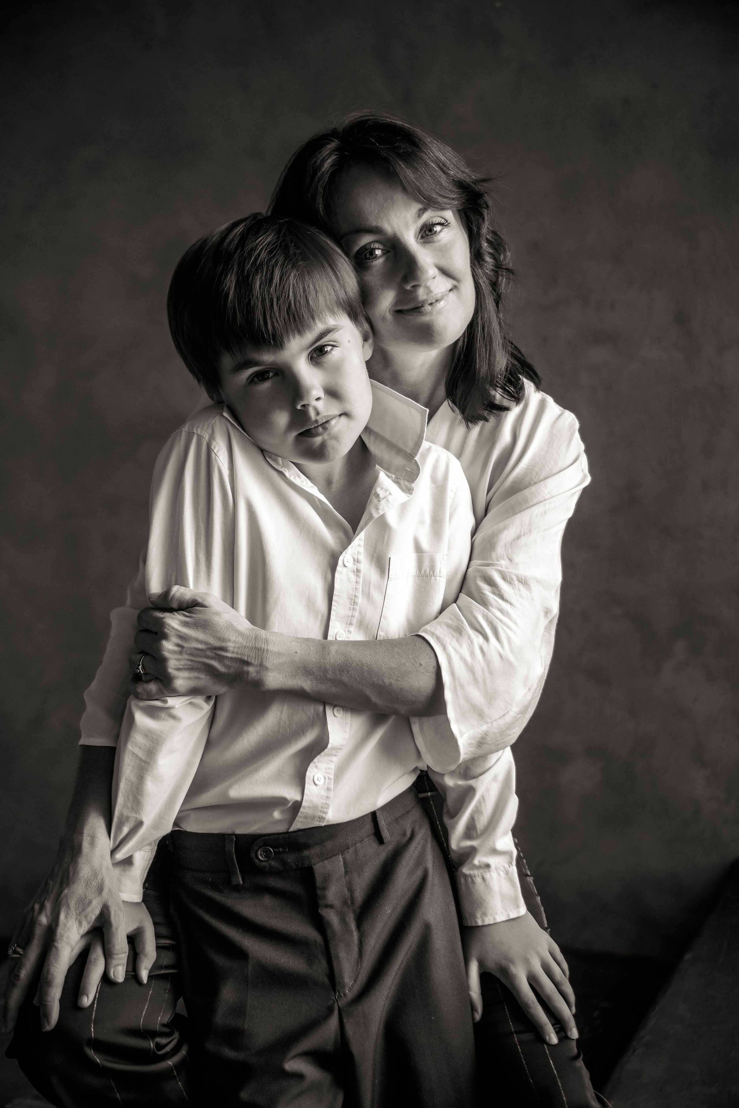 Семейная студийная фотосессия. Свадебный и семейный фотограф в Москве и Подмосковье Лариса Козлова