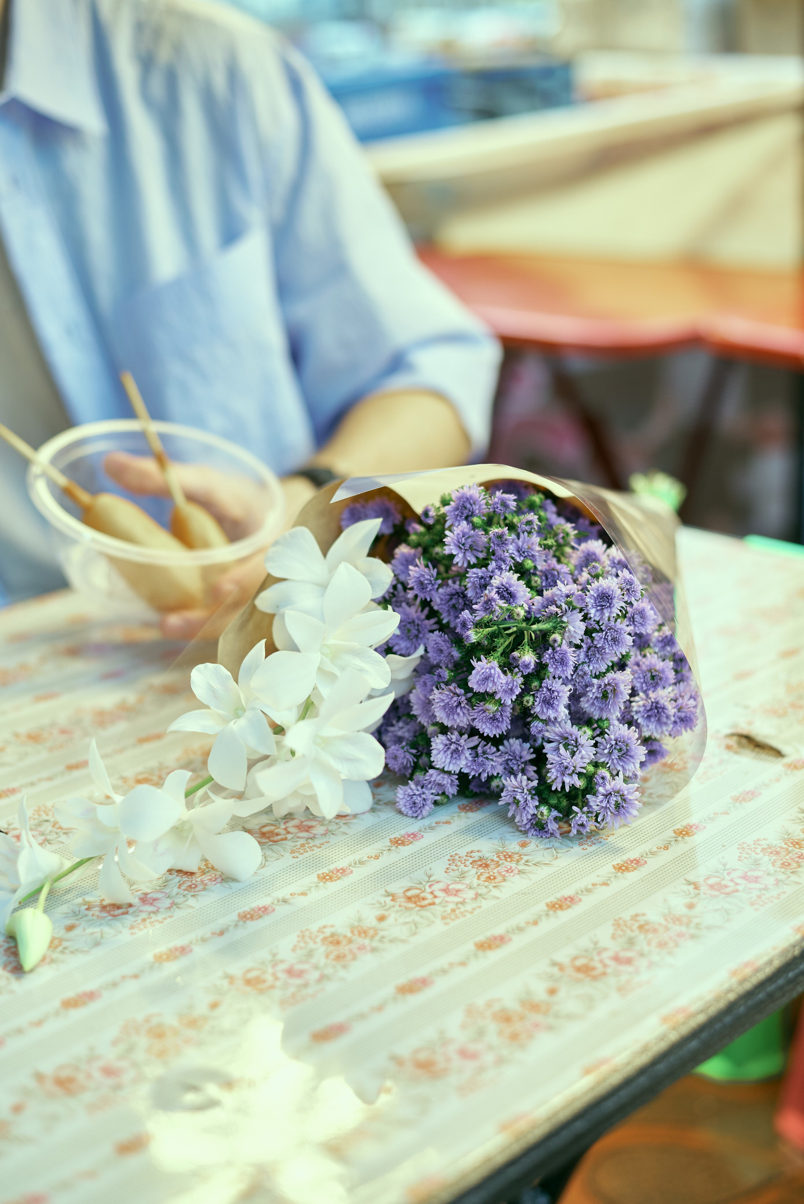Lovestory photoshoot in Bangkok (story in Flowers market). Photographer Bangkok — Pattaya | фотограф Бангкок — Паттайа