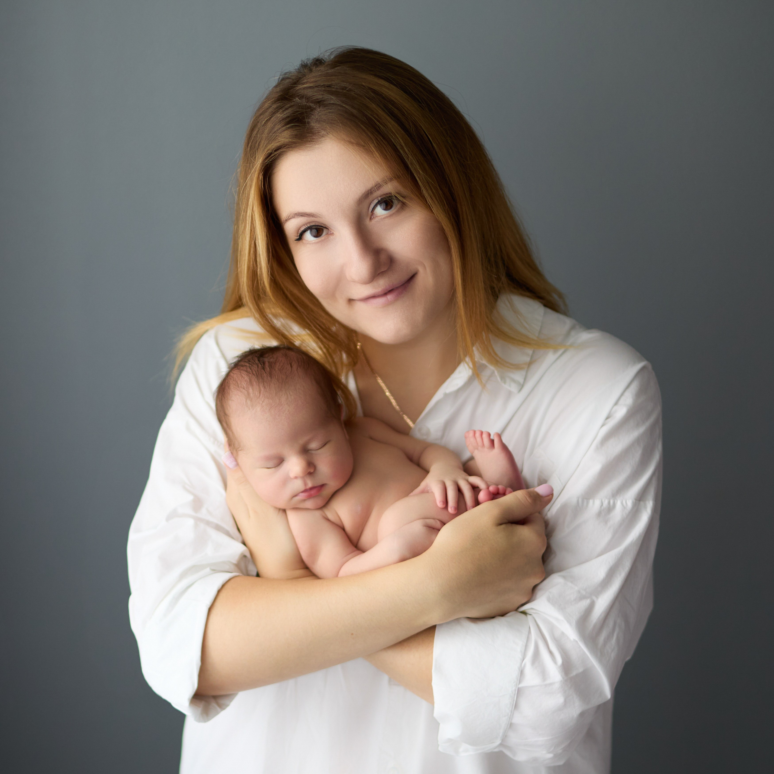 Newborn — девочки. Фотосессия беременности в Барнауле