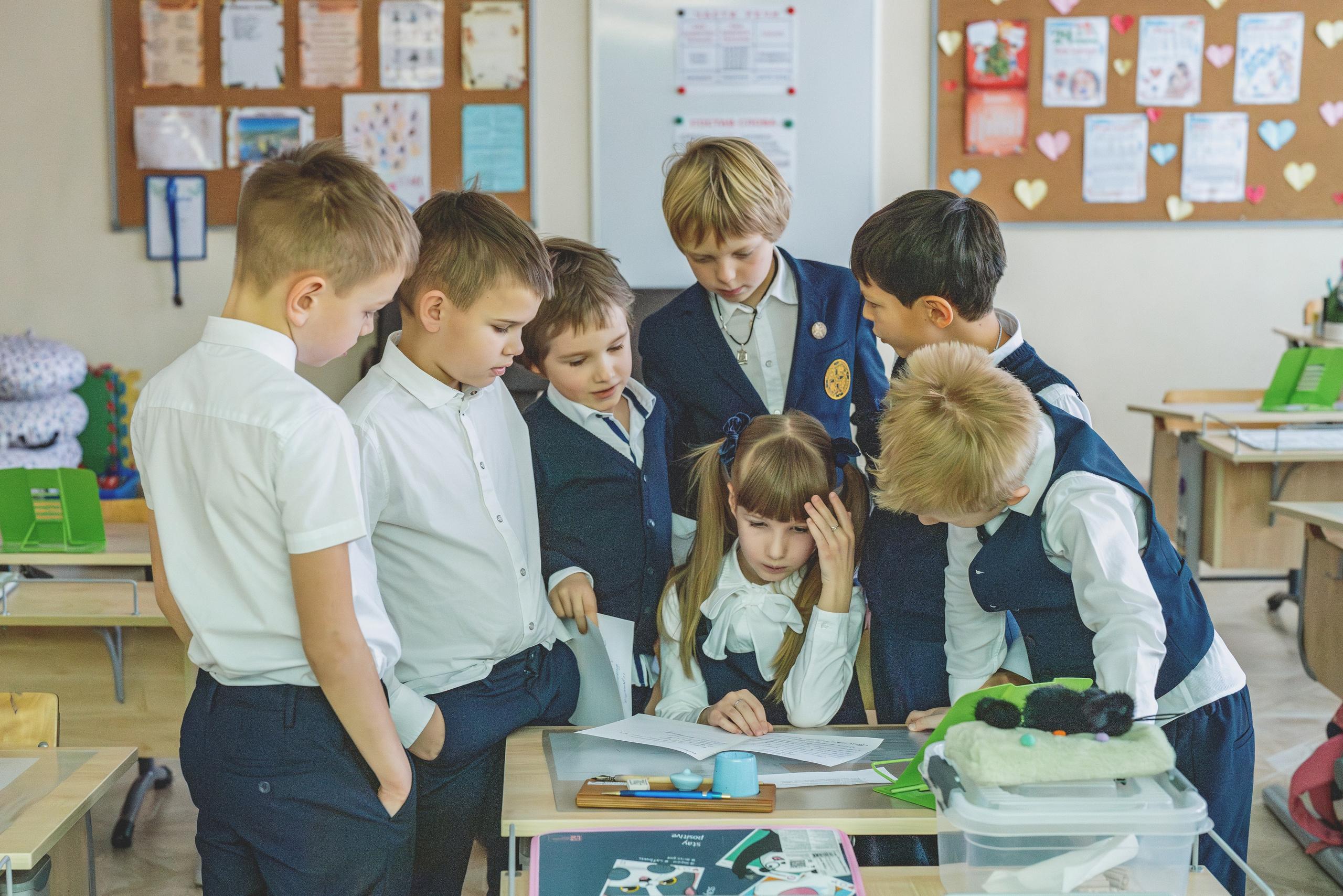 2-й класс. Школьные и выпускные альбомы. Фотограф Елена Голицина