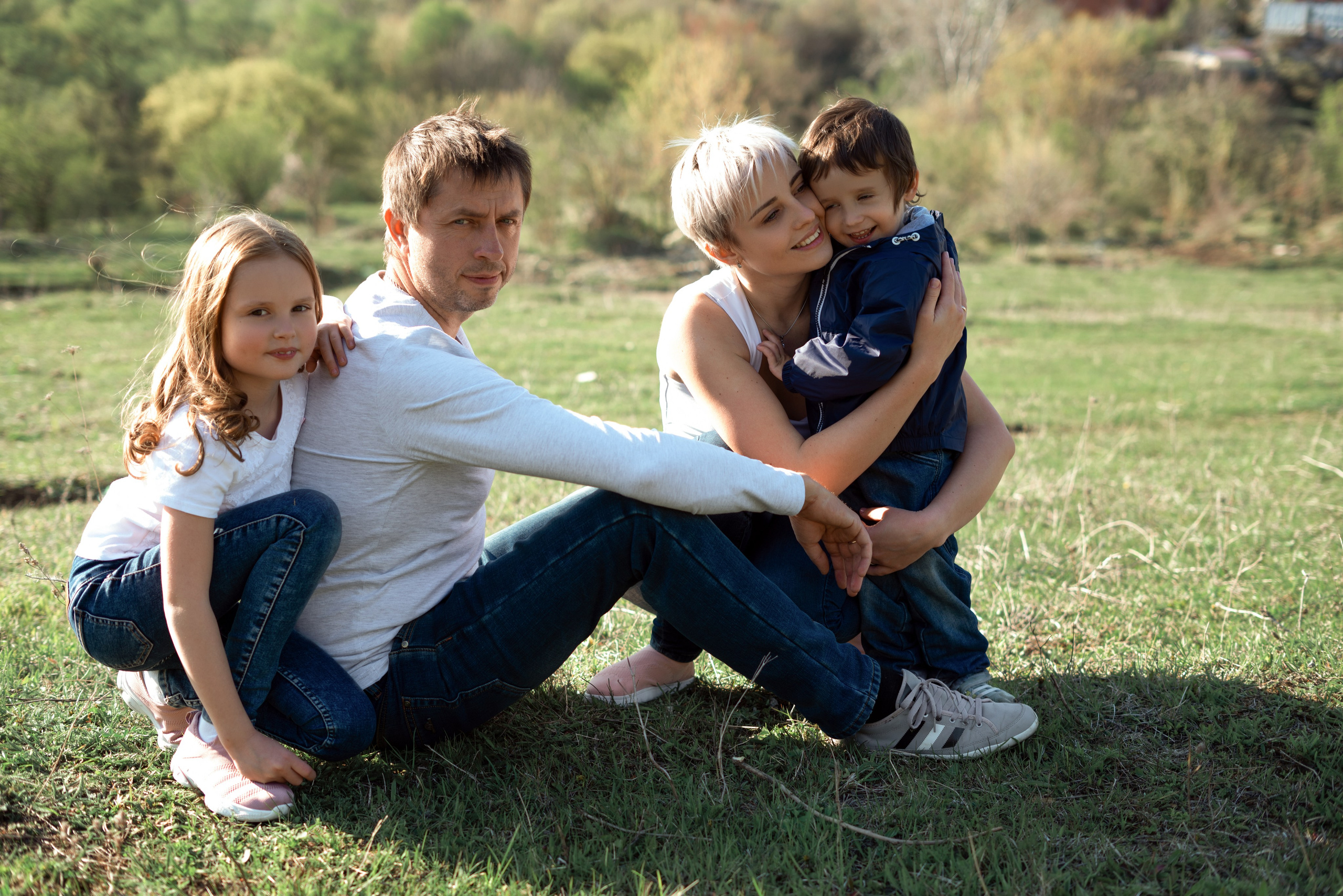 Семейная фотосессия для Елены и Дмитрия. Фотограф в Кисловодске Наталья Попова