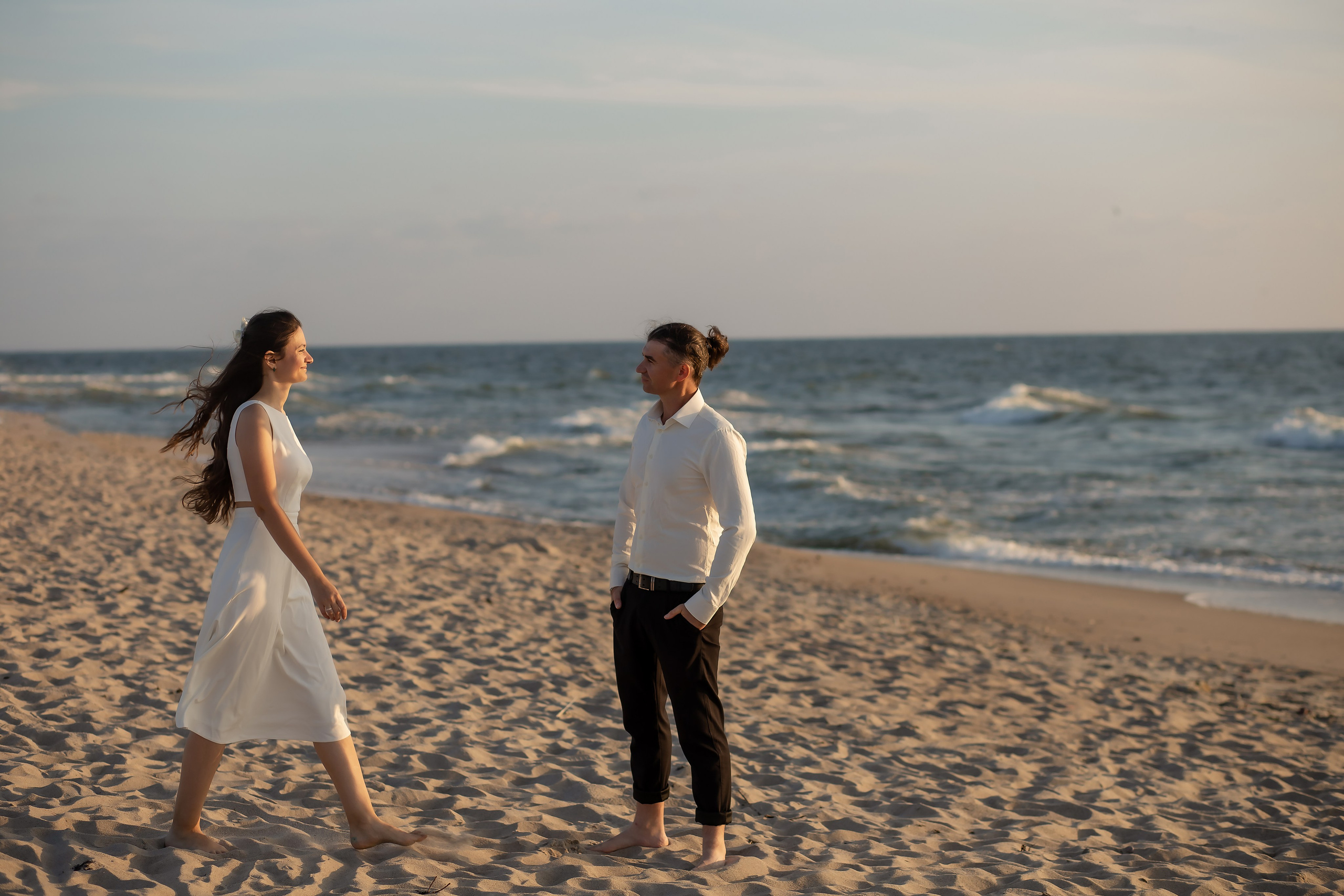 Ирина и Данил. Закат. Фотограф в Калининграде Решетникова Алина