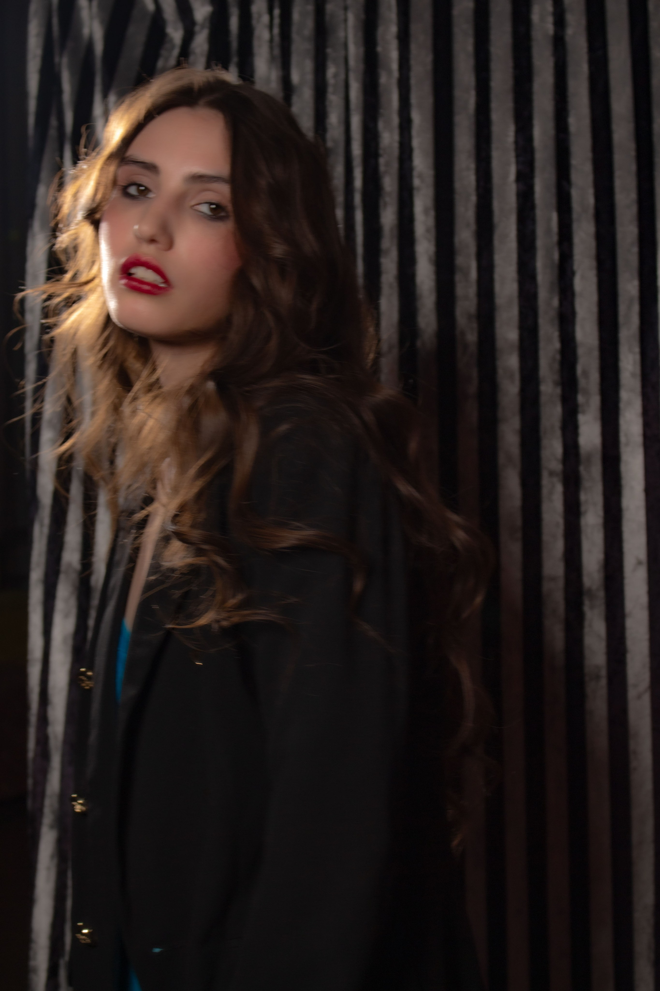 Диана в «Blue velvet». Фотограф Екатерина Козловская